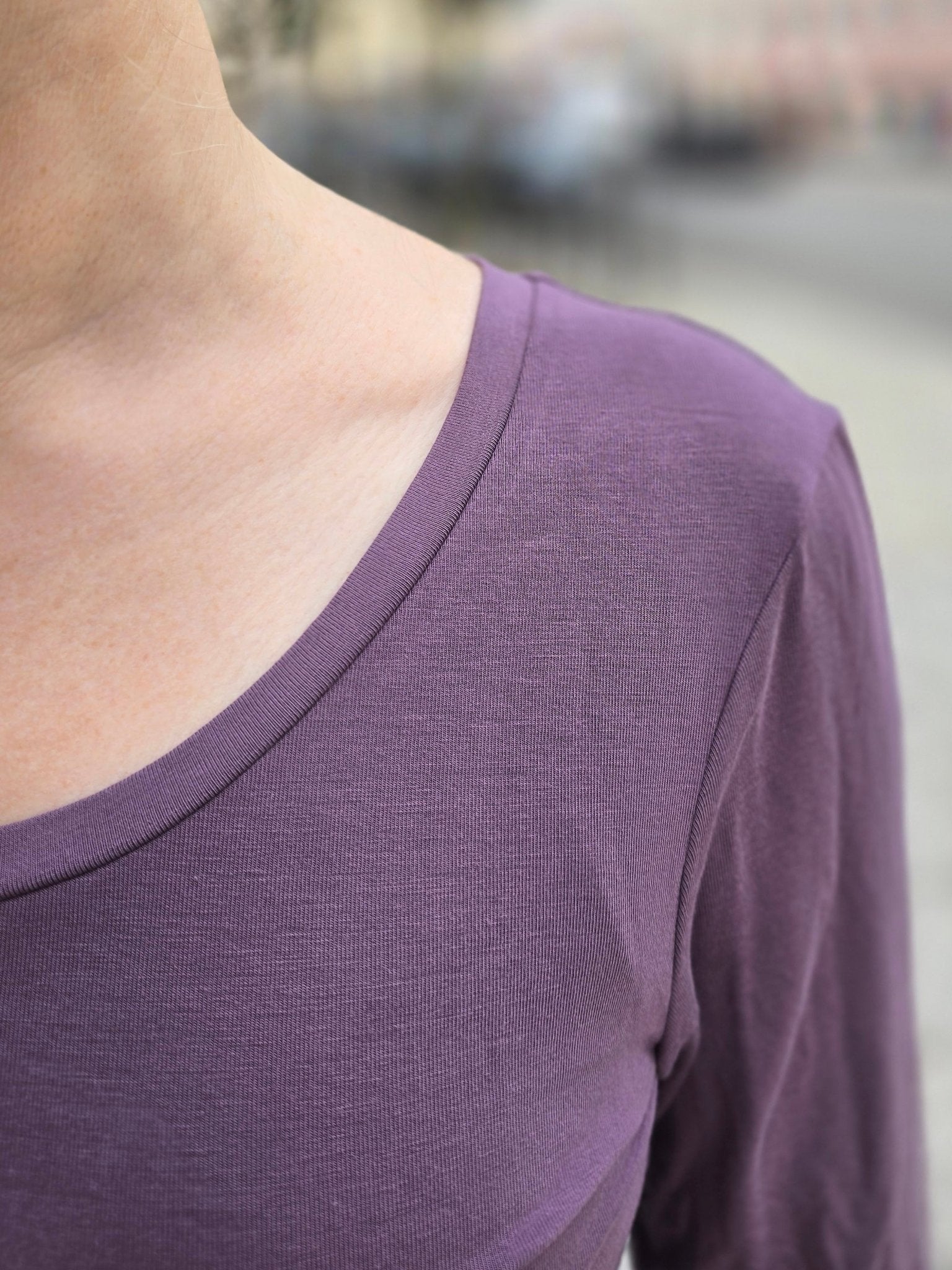 Långärmad tröja Bambu Ljuslila | Rino Långärmad tröja i S från Rino Design Sthlm