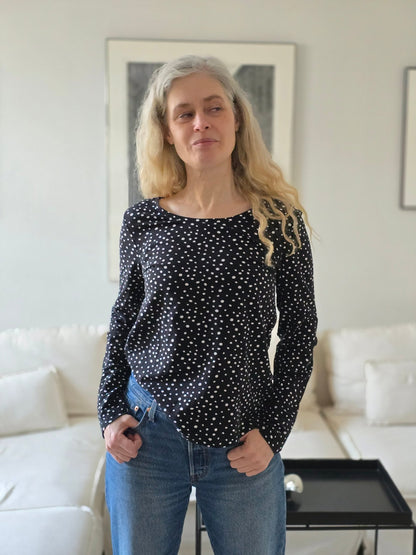 Långärmad tröja Prickig - Rino Design Sthlm