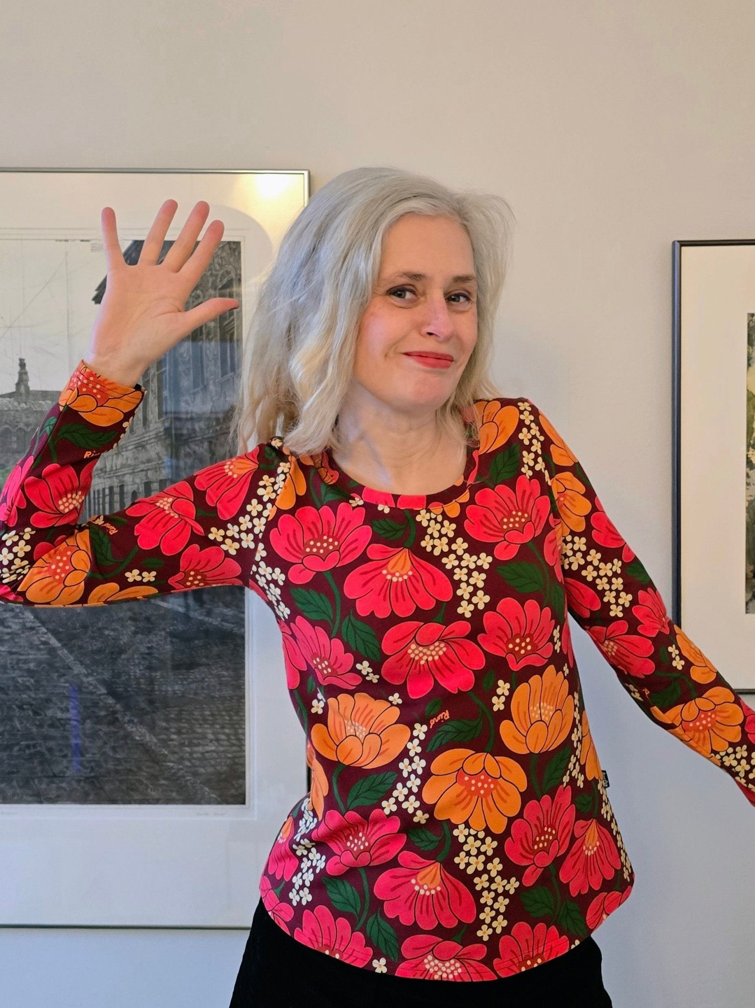 Långärmad tröja Siwan by Rino - Rino Design Sthlm