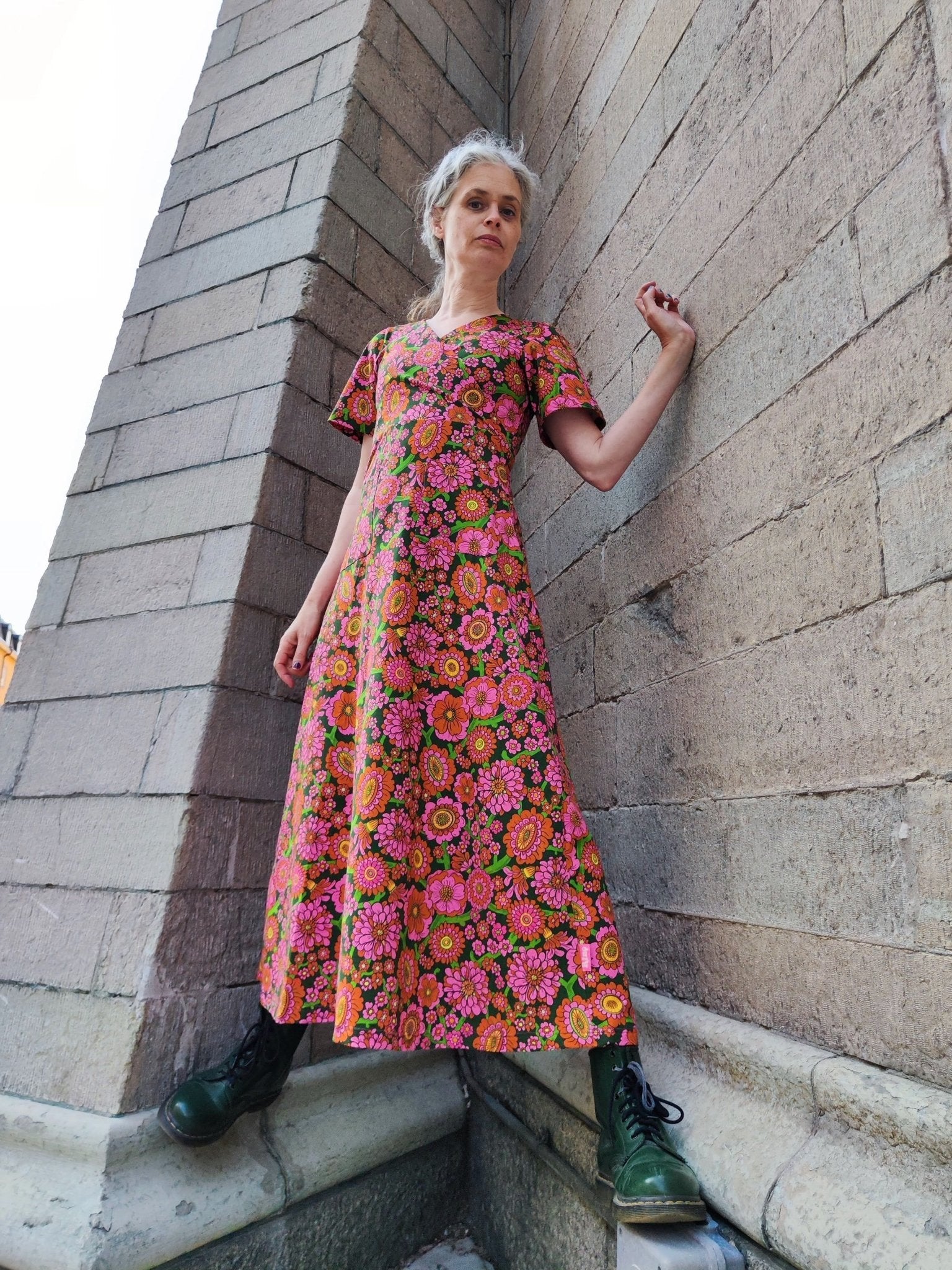 Långklänning Delaila | Rino Klänning i S från Rino Design Sthlm