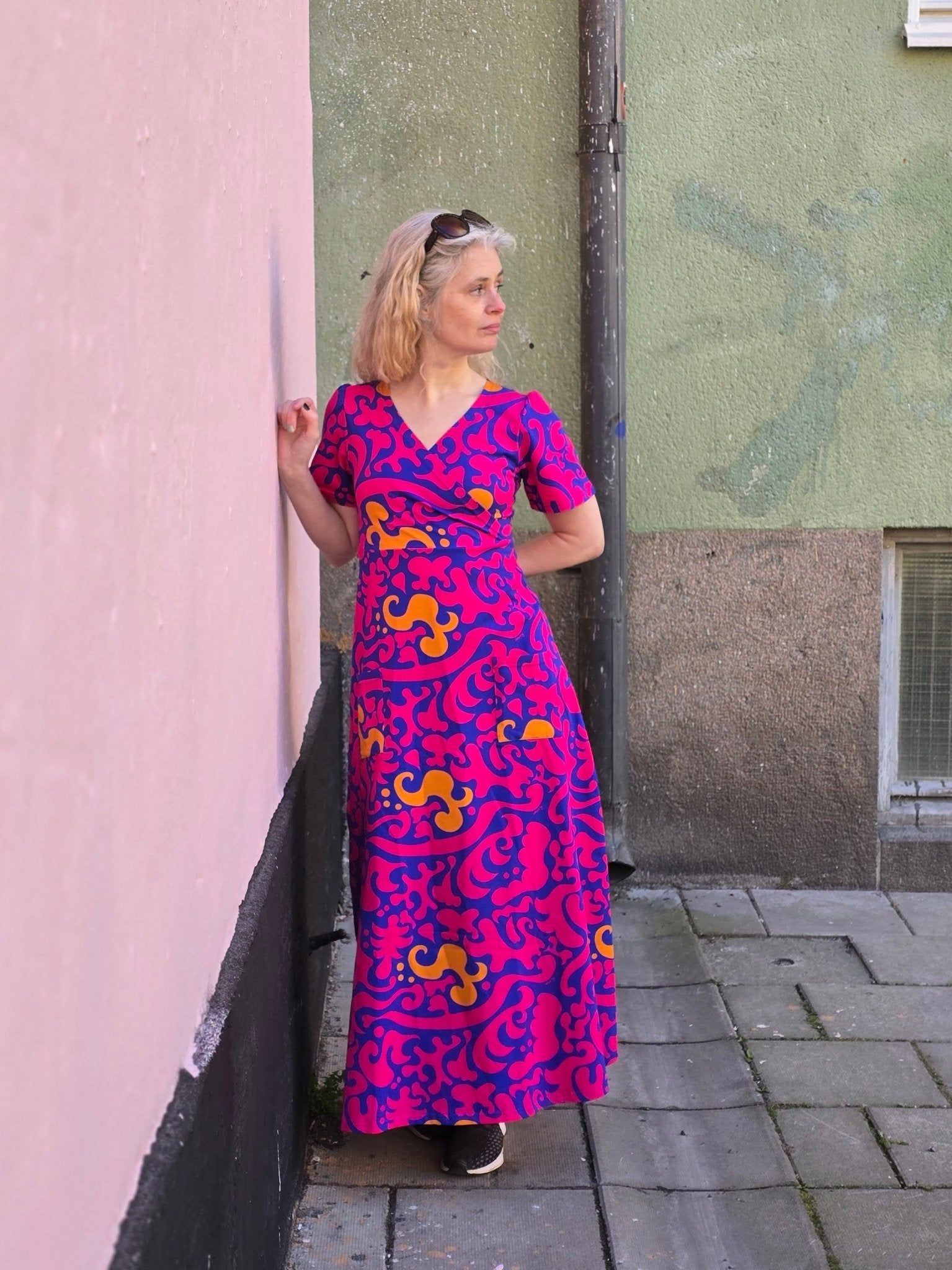 Långklänning Krumelur | Rino Klänning i S från Rino Design Sthlm