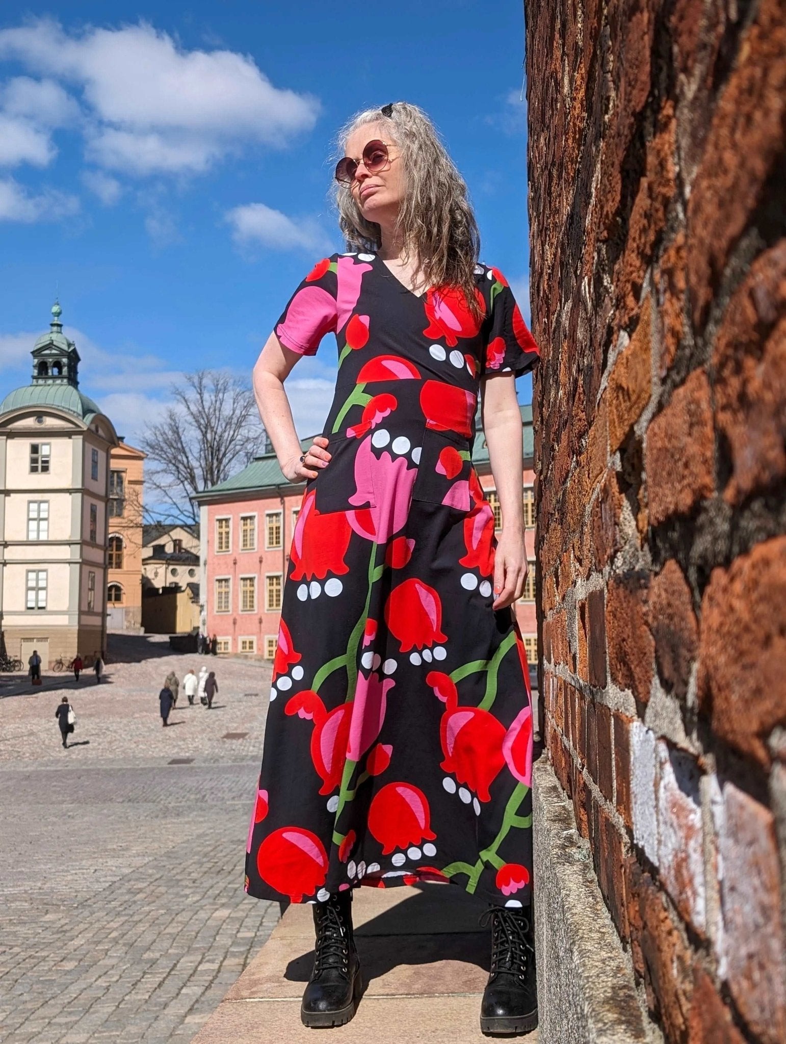 Långklänning Tulpan | Rino Klänning i S från Rino Design Sthlm