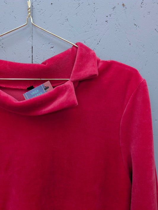 Last Chance / One time Klänning Rosa velour - Rino Design Sthlm