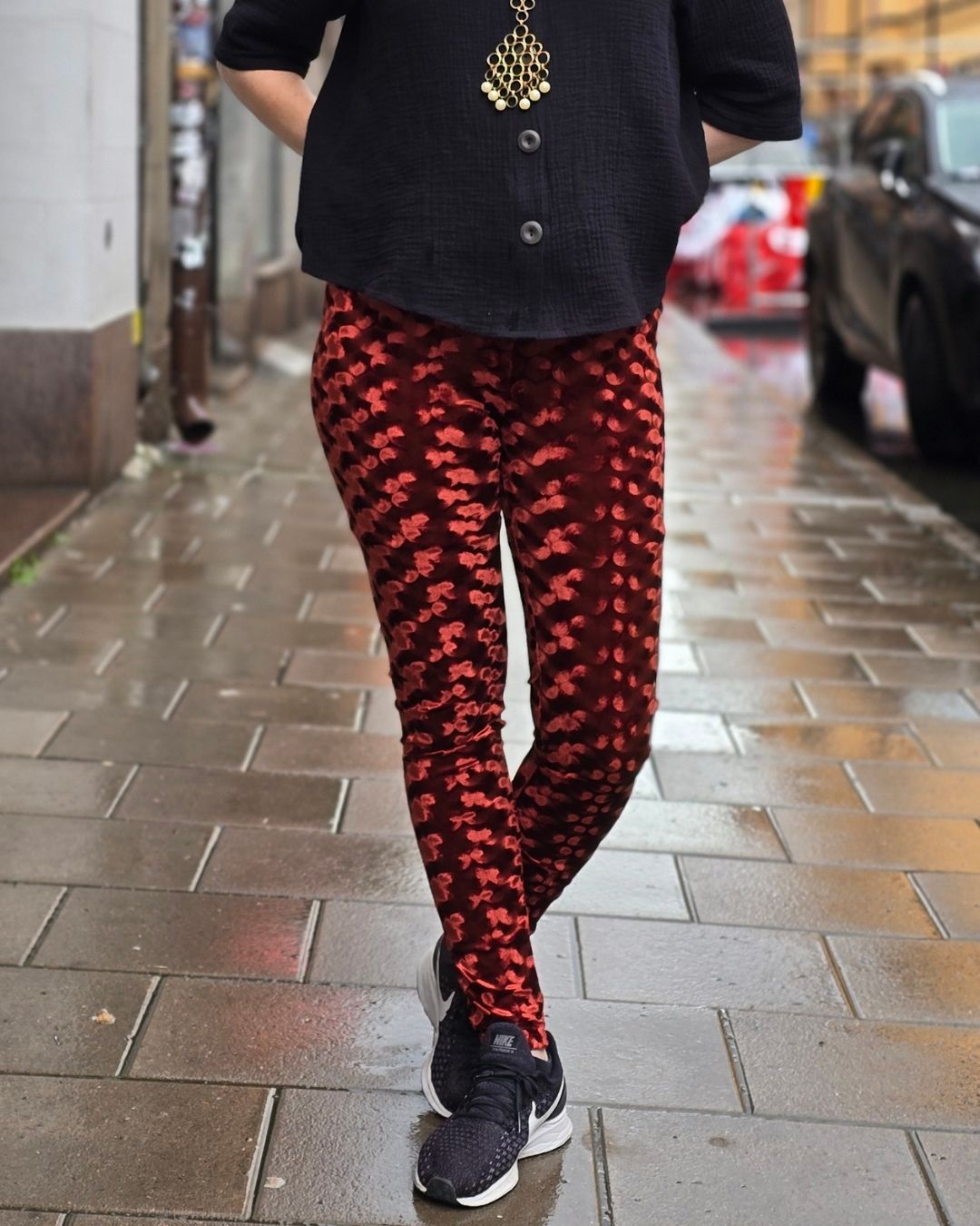 Leggings Gyllene rost | Rino Leggings i S från Rino Design Sthlm