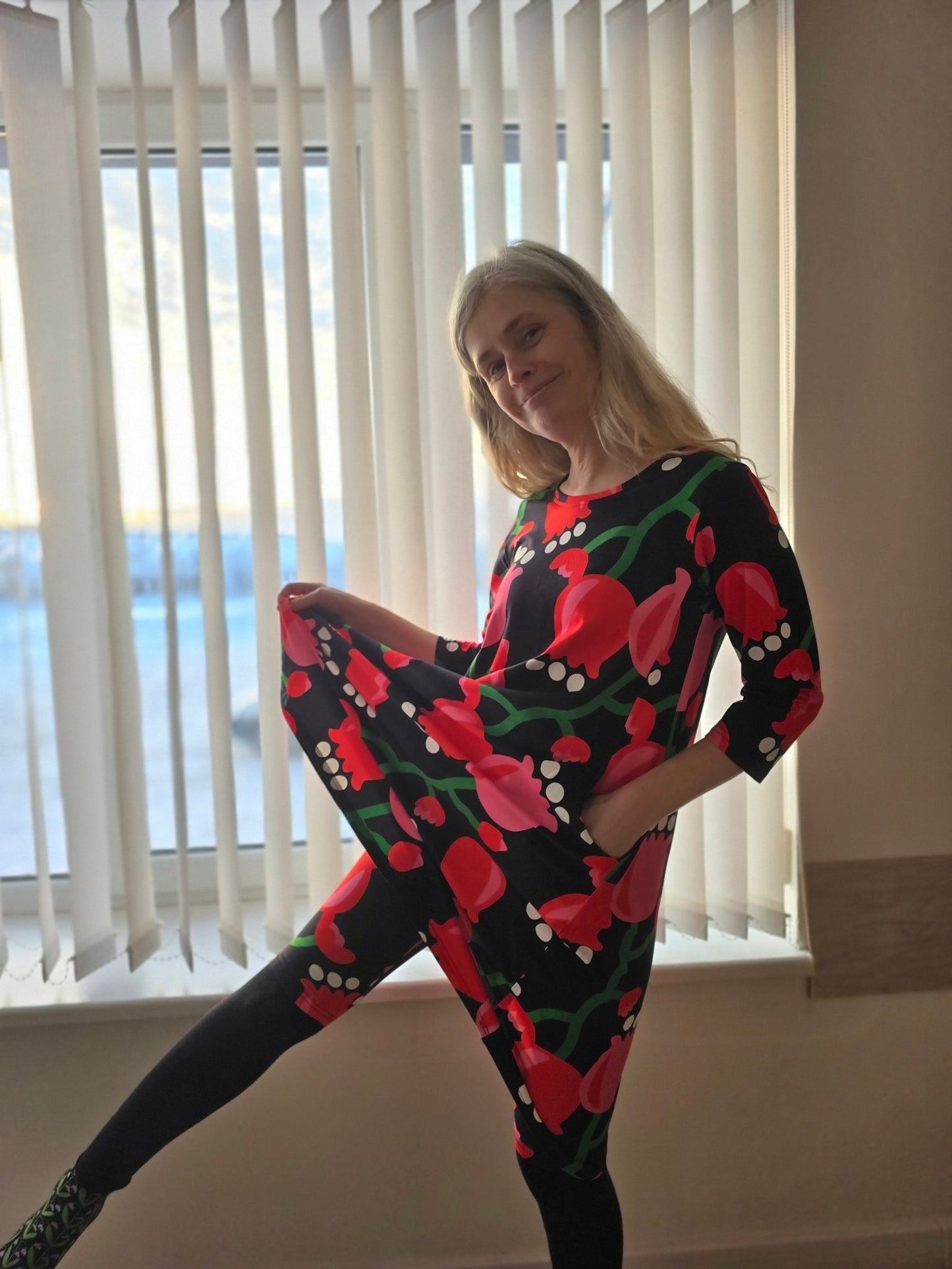 Leggings kort Tulpan | Rino - Rino Design Sthlm