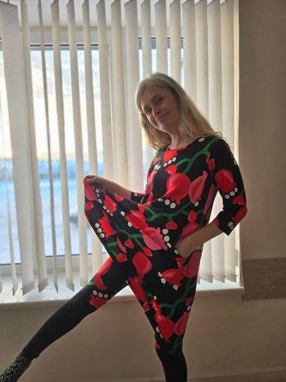 Leggings kort Tulpan | Rino - Rino Design Sthlm