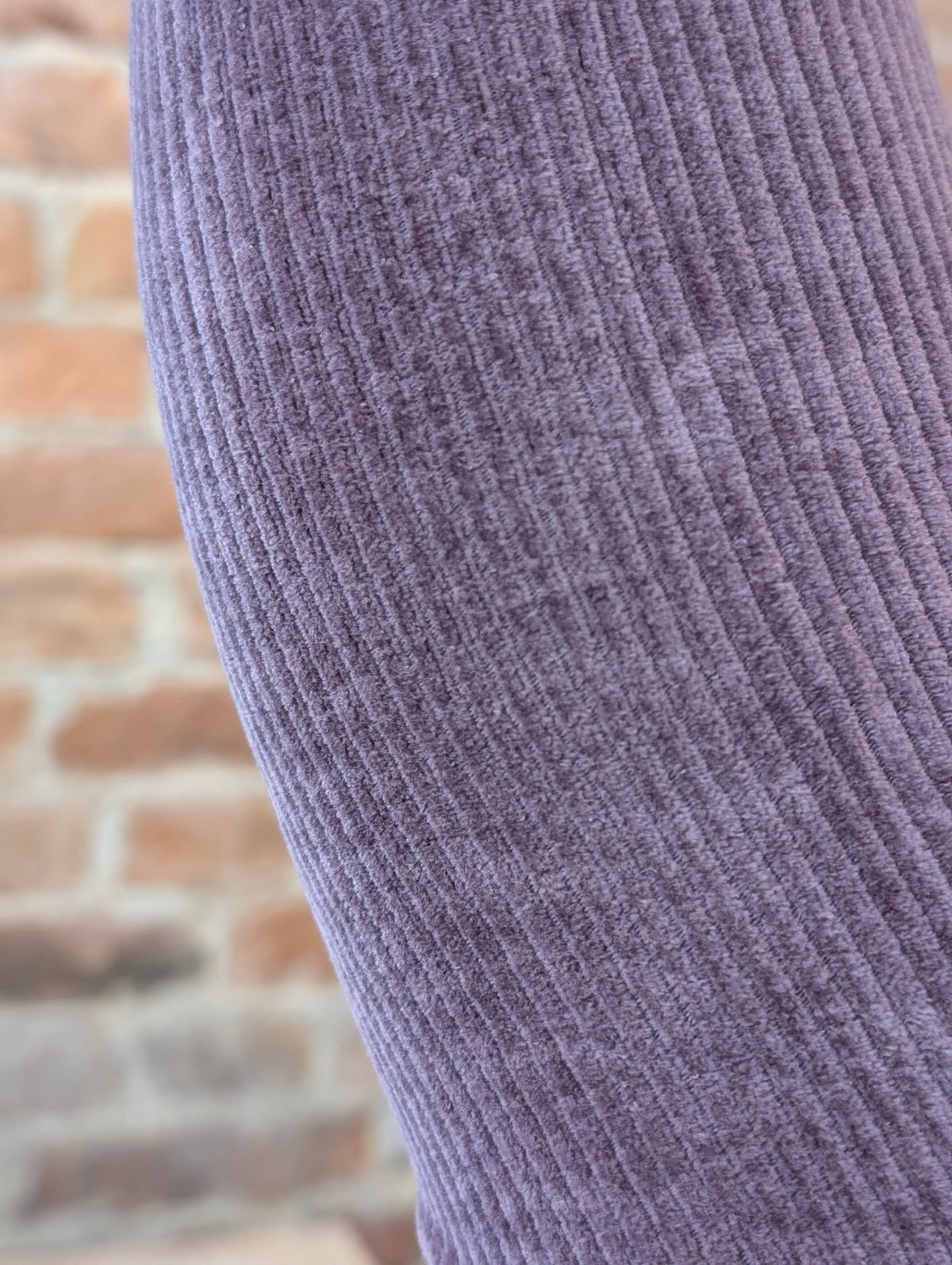 Leggings Manchestervelour Ljung | Rino Leggings i S från Rino Design Sthlm