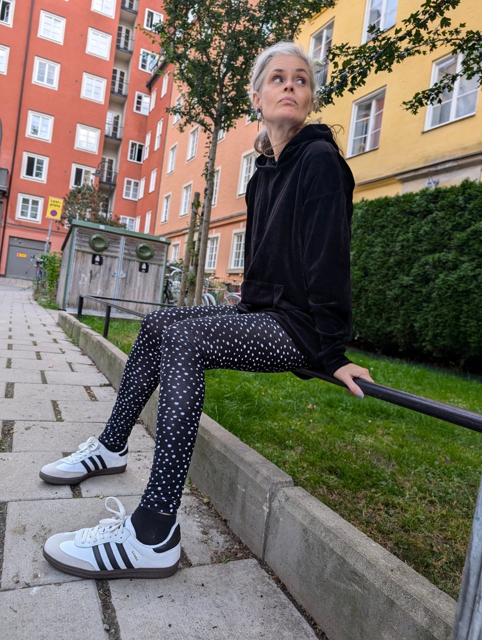 Leggings prickiga | Rino Leggings i S från Rino Design Sthlm