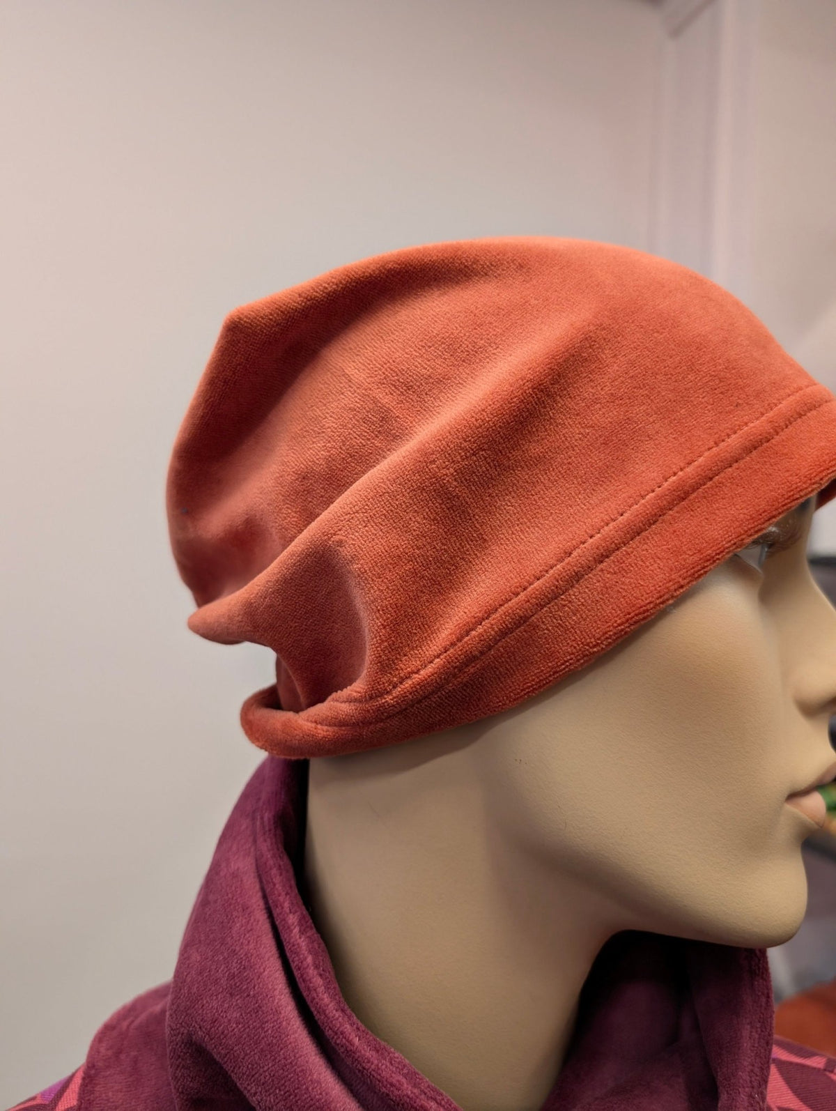 Mössa Velour Ljus Rost | Rino Mössa i One size från Rino Design Sthlm