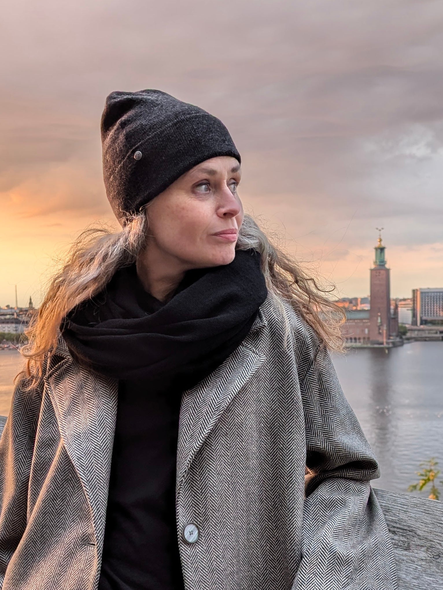 Mössa Ull olika färger | Rino Mössa i Svart från Rino Design Sthlm