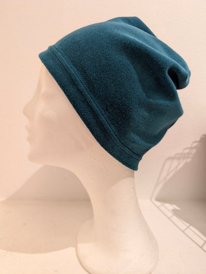 Mössa Velour Petrol - Rino Design Sthlm