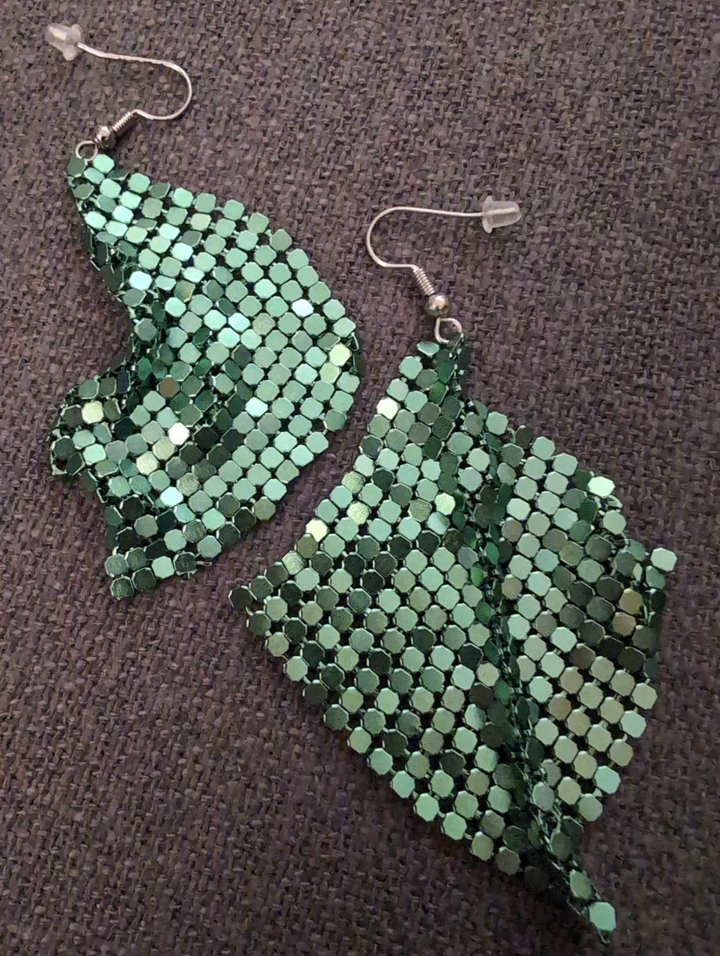 Örhängen PARTY grön - Rino Design Sthlm