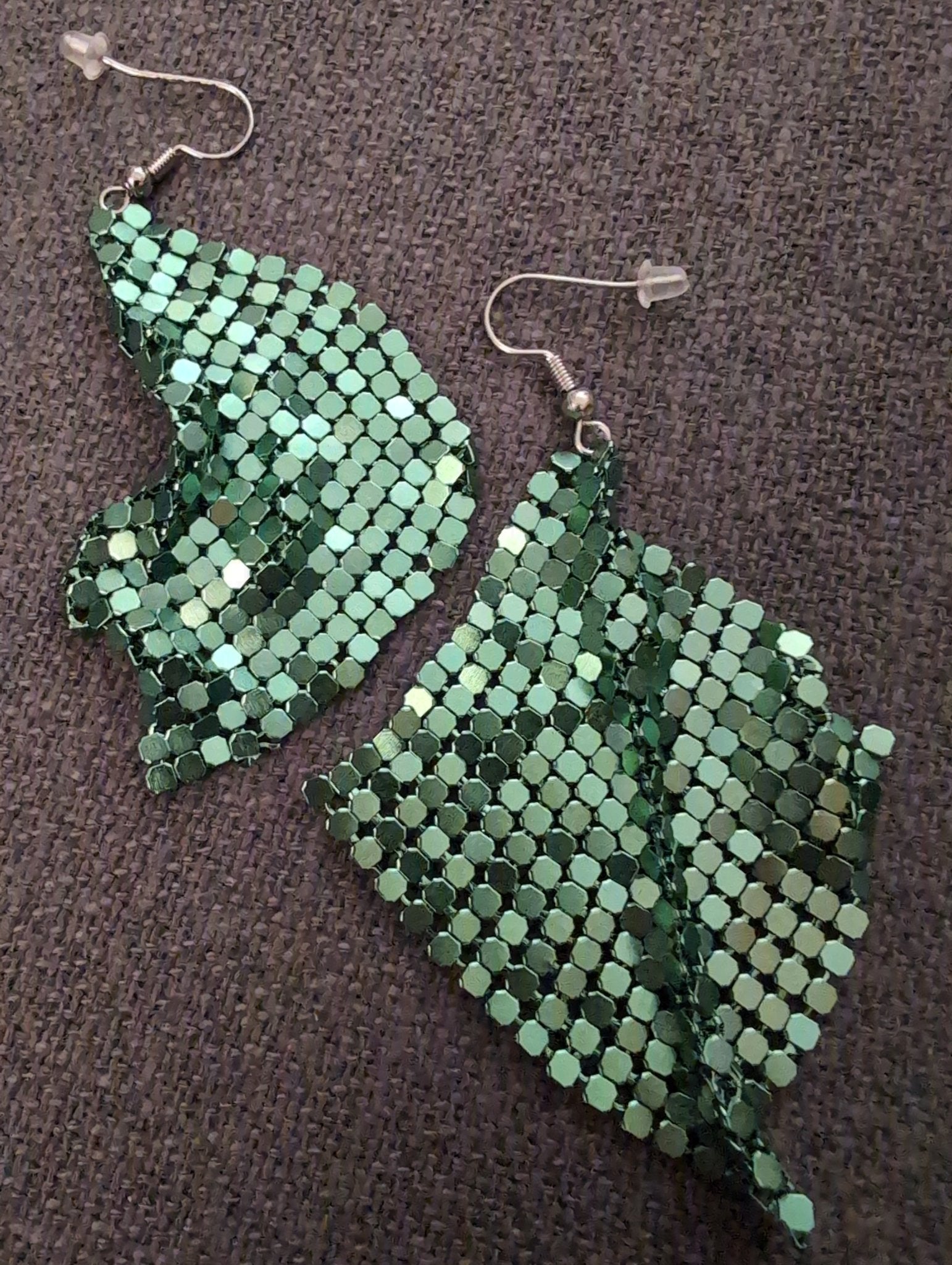 Örhängen PARTY grön - Rino Design Sthlm