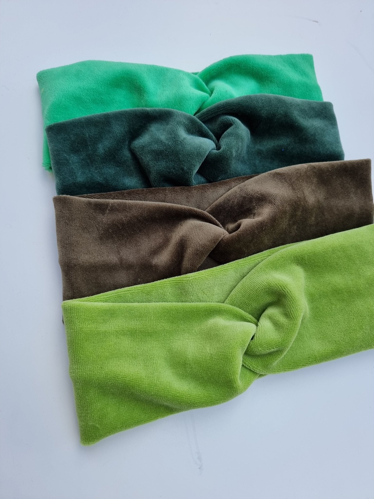 Pannband velour olika färger | Rino Hårband i Rost från Rino Design Sthlm