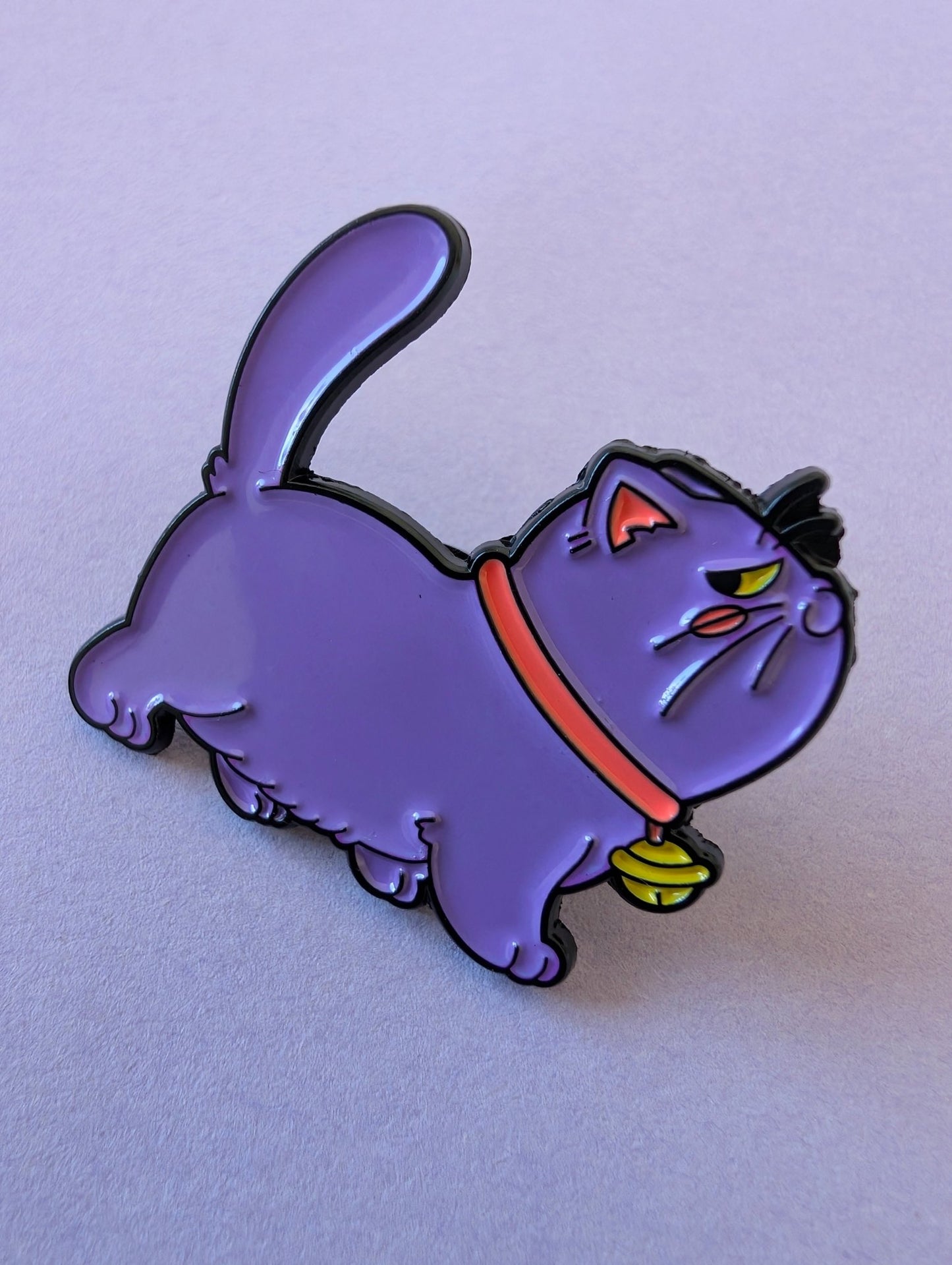 Pin Lila Katt - Rino Design Sthlm