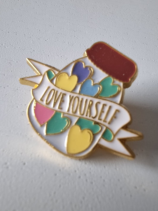 Pin Love yourself - Rino Design Sthlm