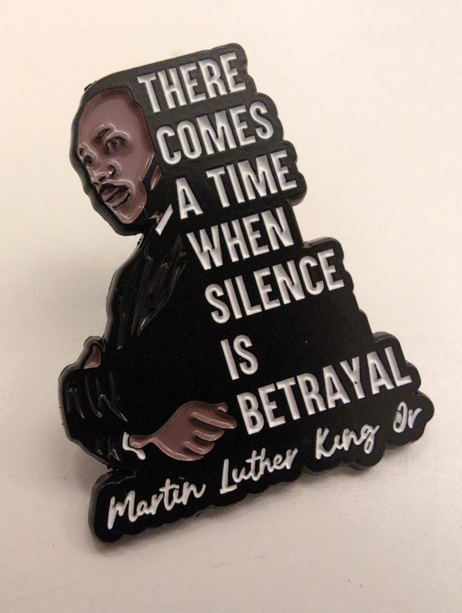 Pin Silence is betrayal - Rino Design Sthlm