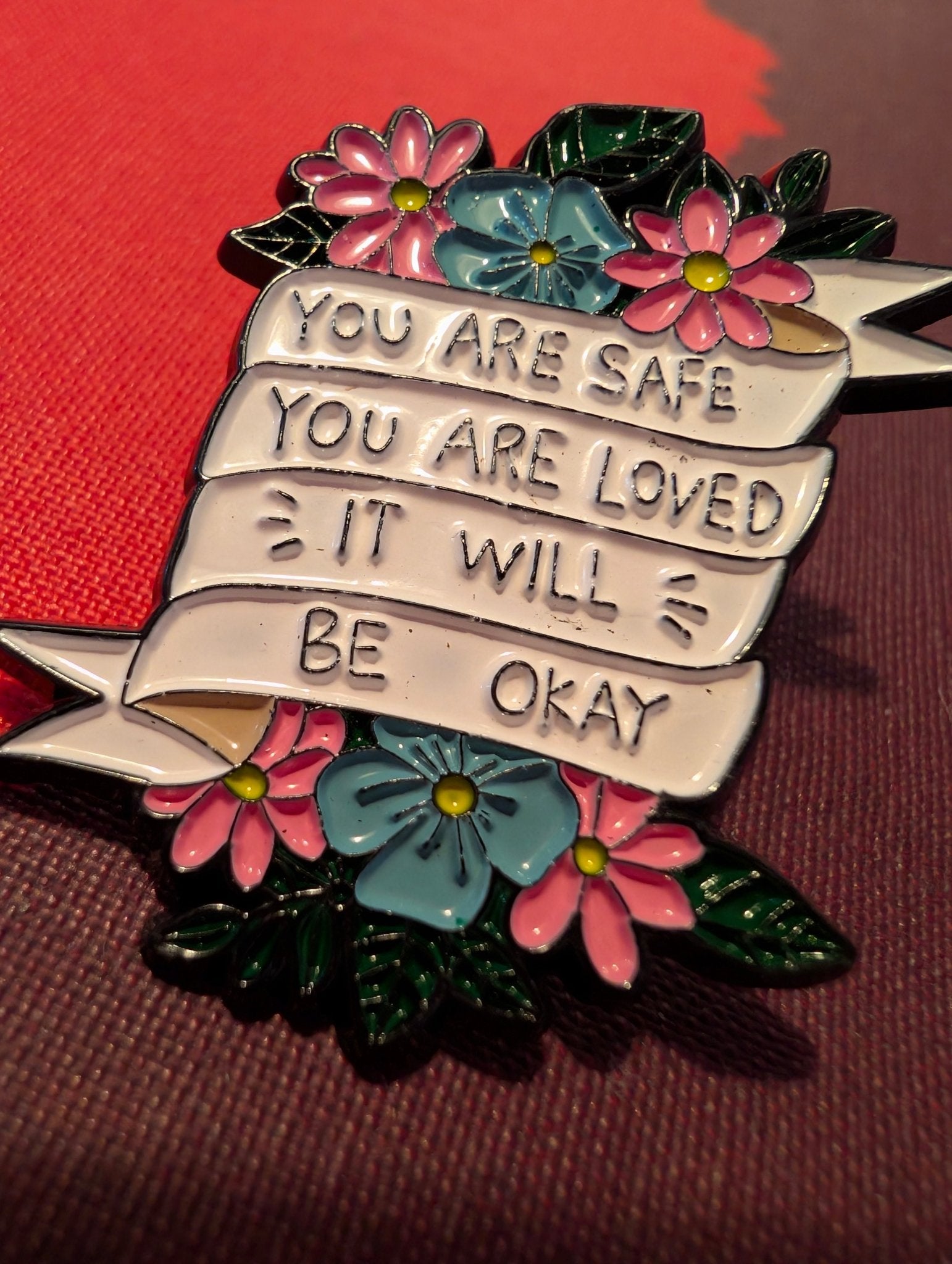 Pin You are loved Pins i One size från Rino Design Sthlm