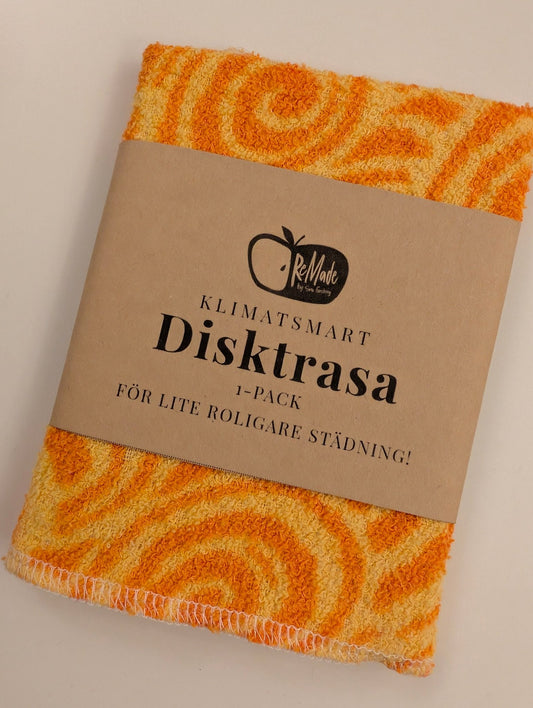 Retro disktrasa Gul återbruk - Rino Design Sthlm