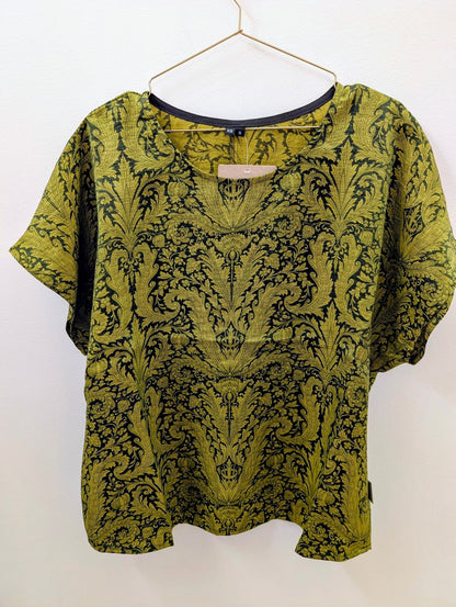 Rino Box - blus dam – Guldgrön - Rino Design Sthlm