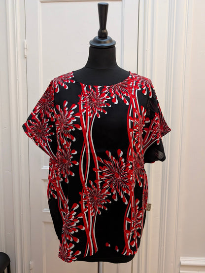 Rino Box - blus dam – Röd/Svart - Rino Design Sthlm