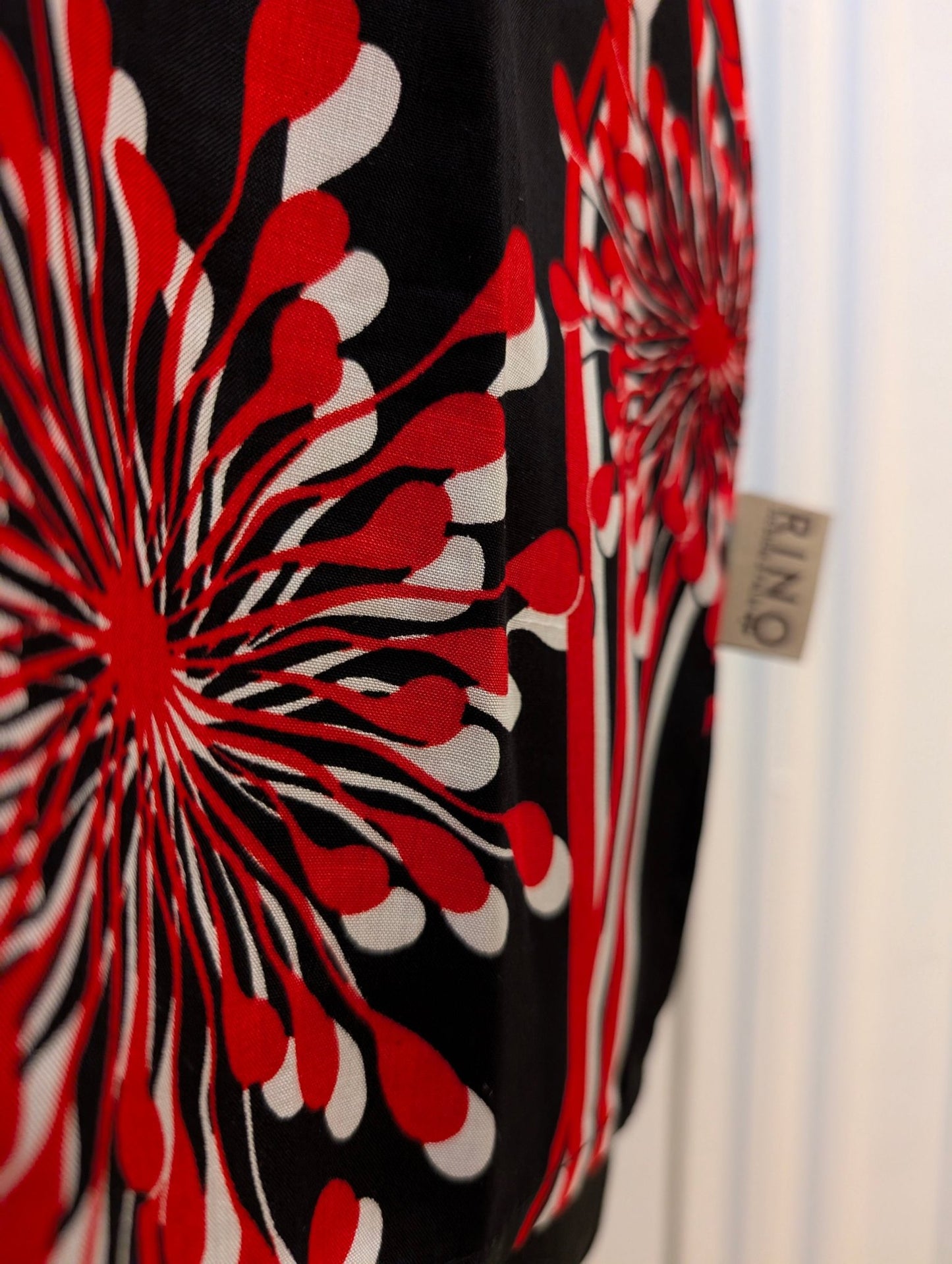 Rino Box - blus dam – Röd/Svart - Rino Design Sthlm