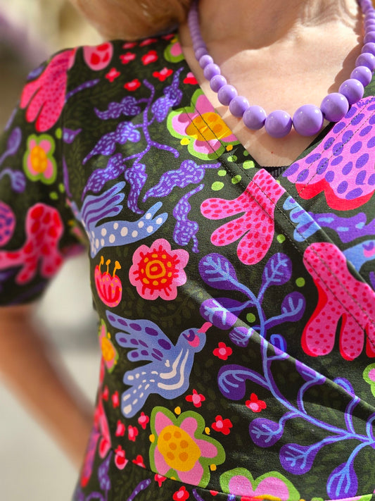 Knitted dress wrap Honolulu