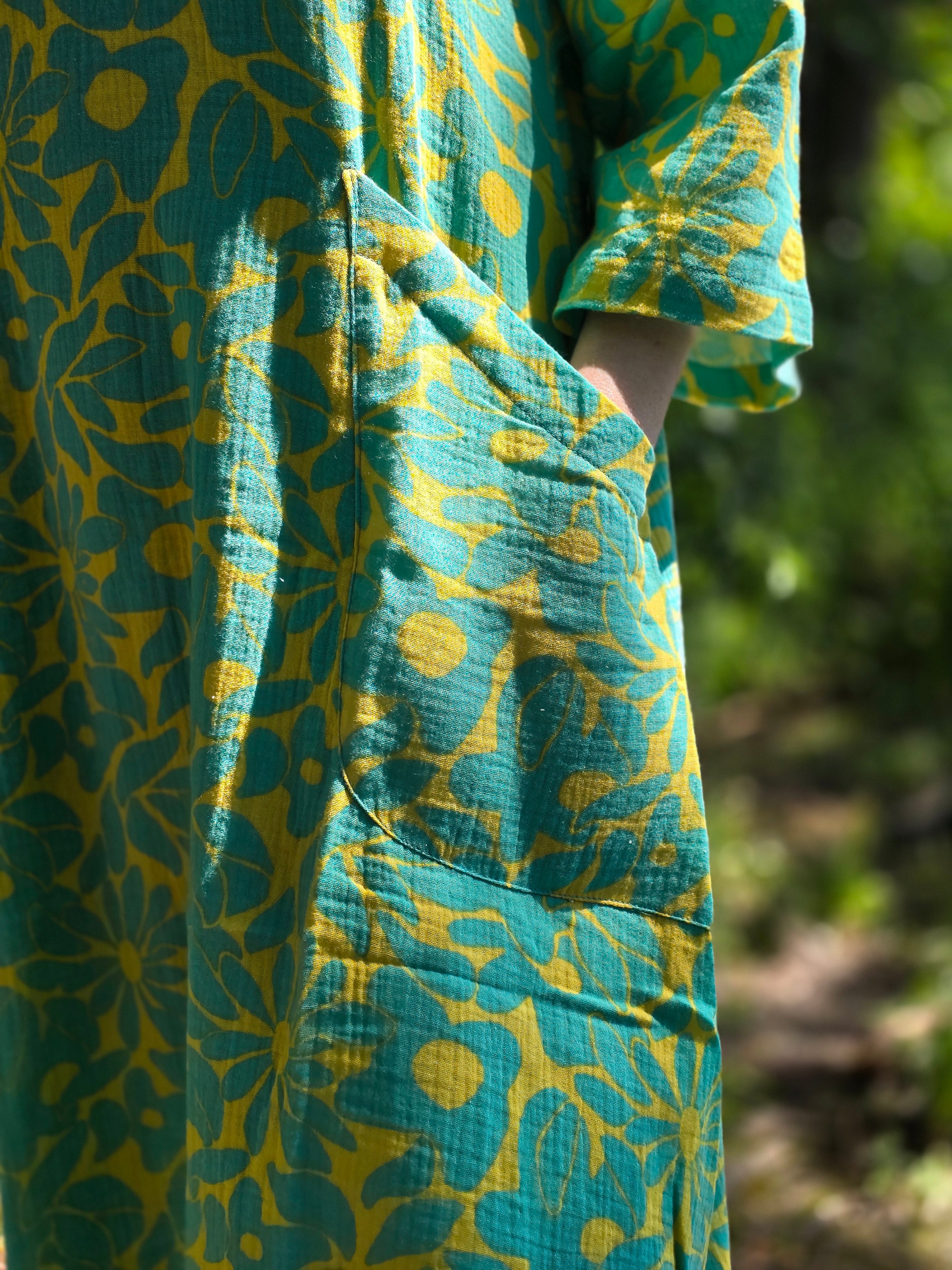 Klänning Vera Lime muslin | Rino