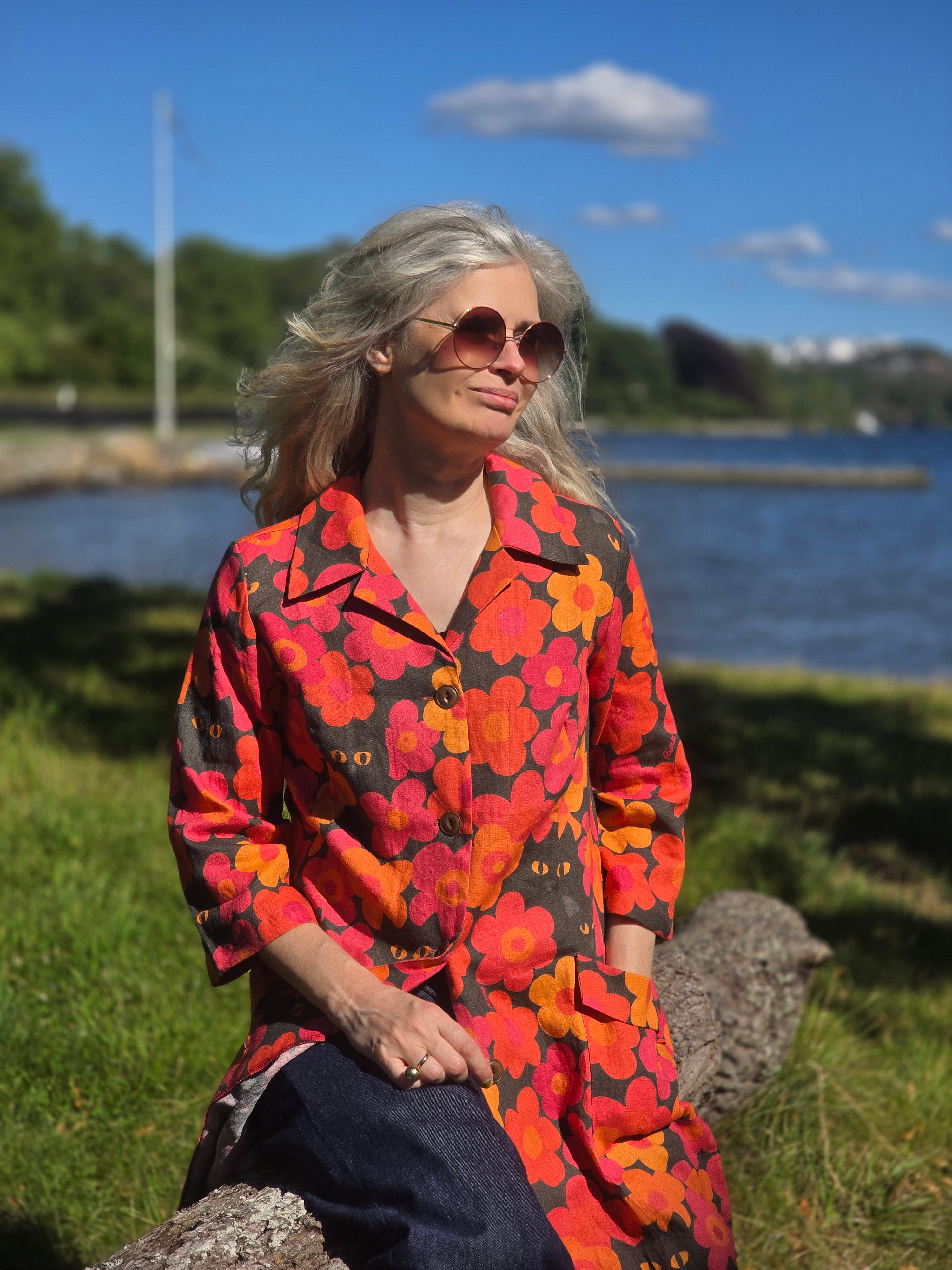 Rockklänning / Städrock Tittut Röd | Rino