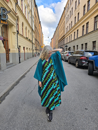 Långklänning Krusning by Rino