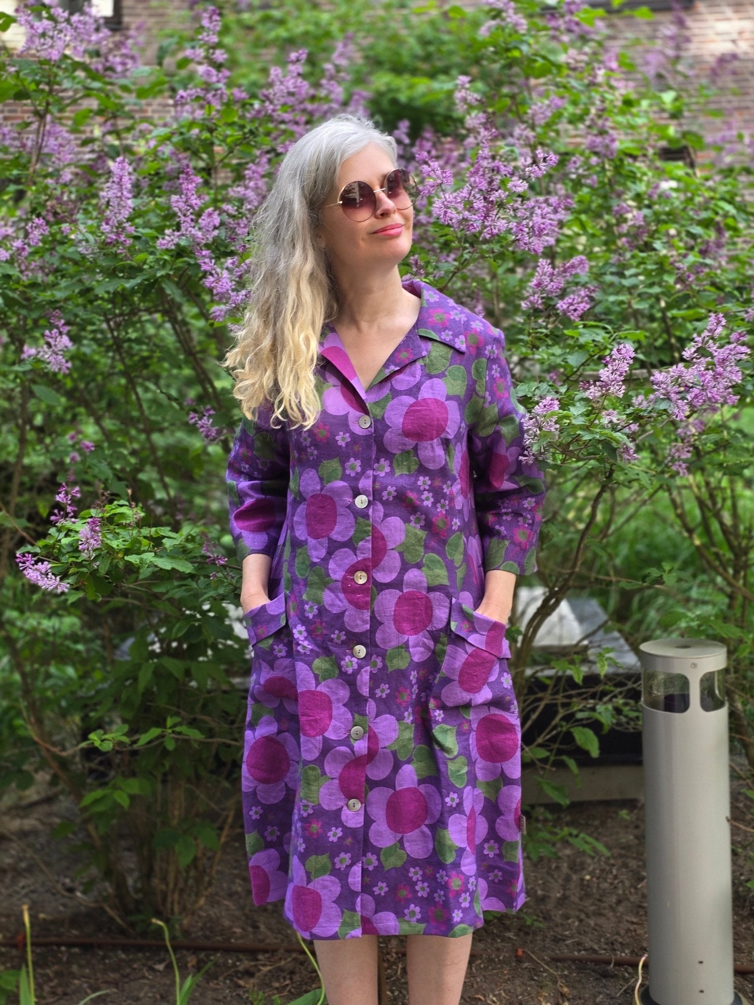 Rockklänning / Städrock Solblomma | Rino Klänning i S från Rino Design Sthlm