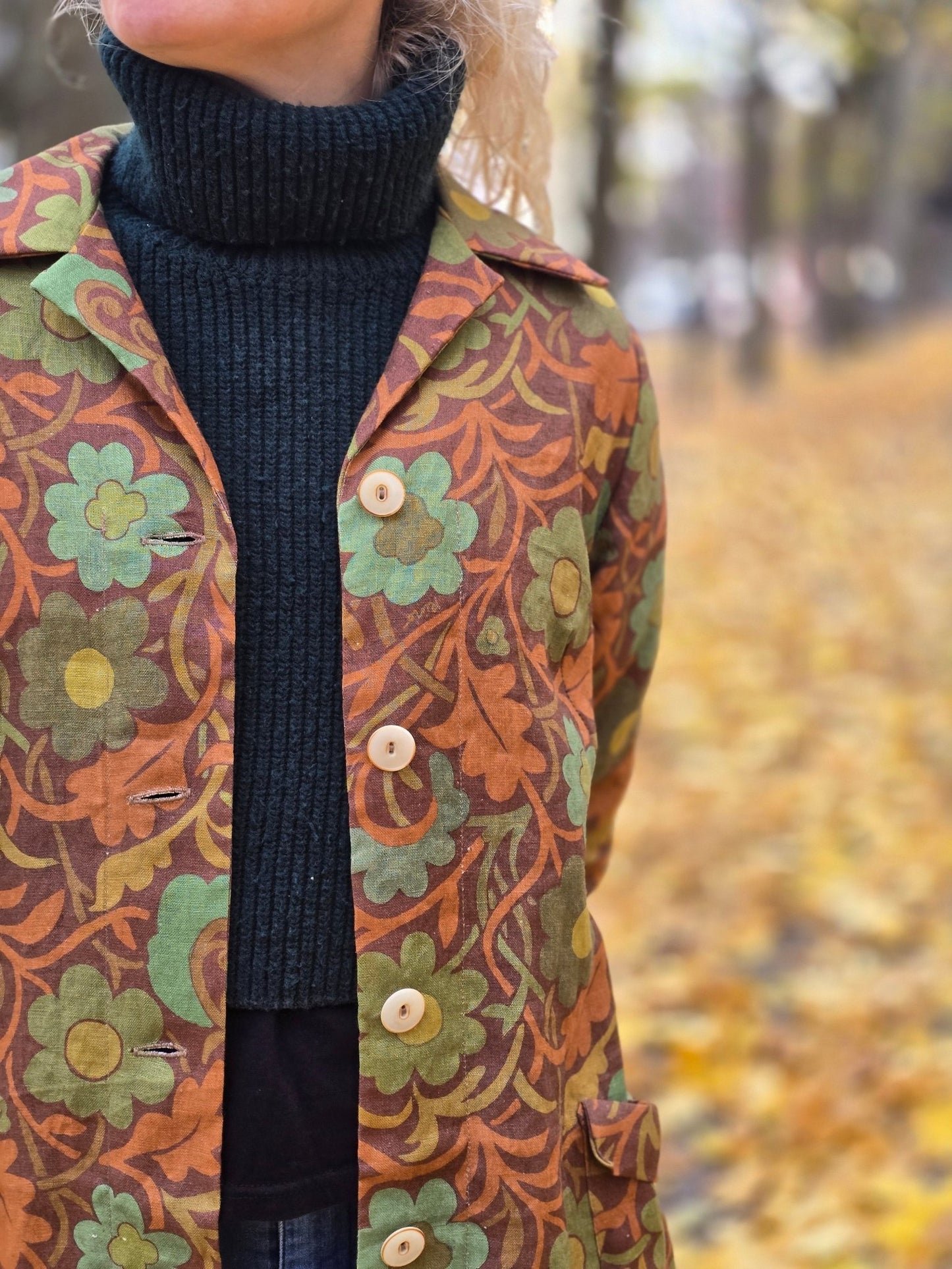 Rockklänning / Städrock lin Ranka by Rino - Rino Design Sthlm