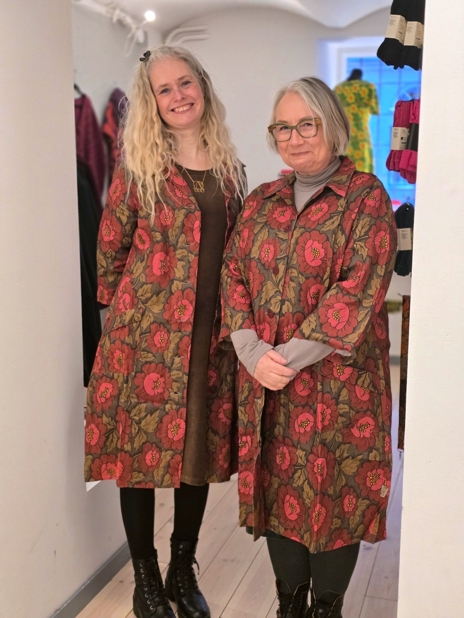 Rockklänning / Städrock lin Rosenvik by Rino - Rino Design Sthlm