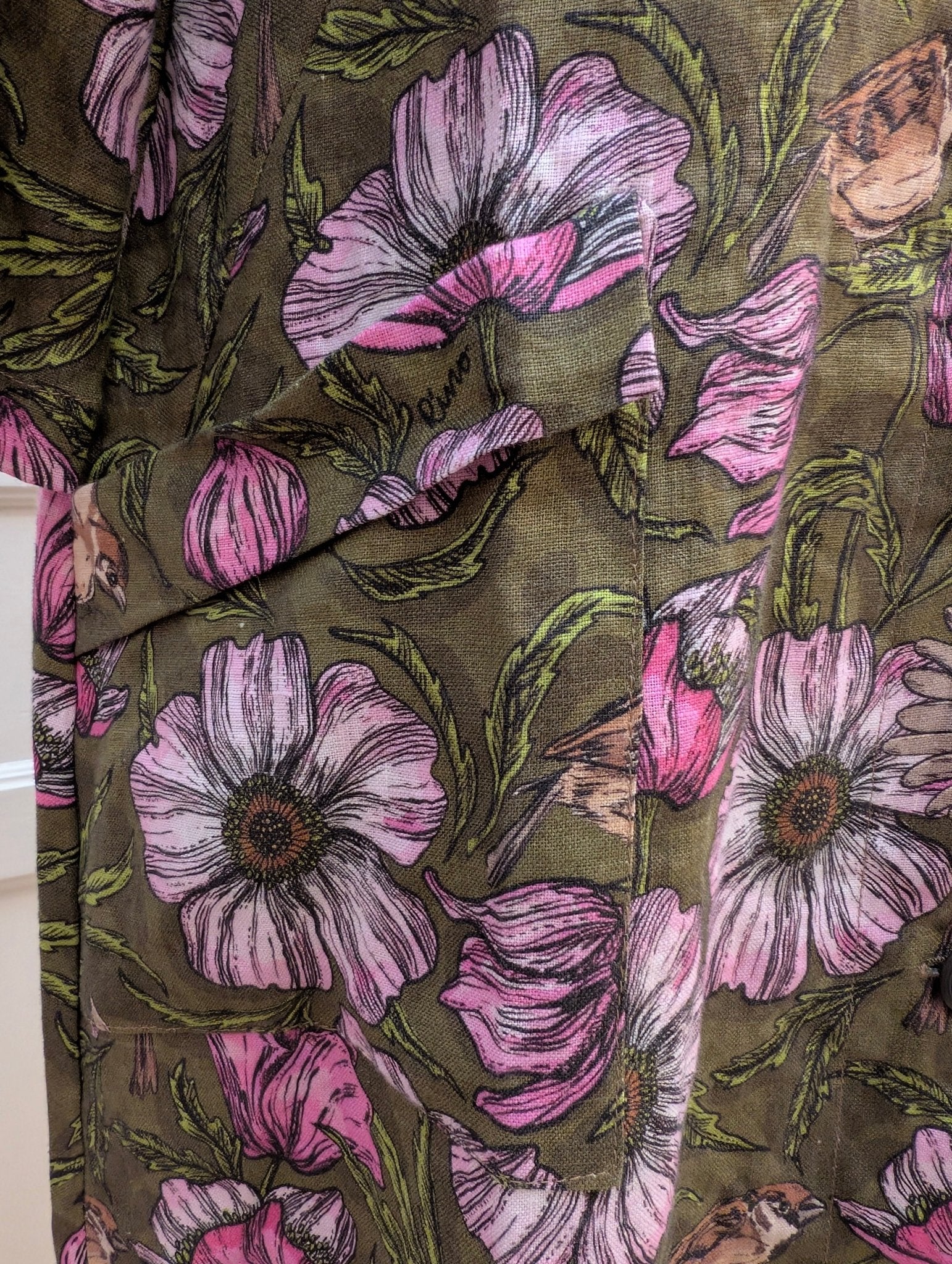 Rockklänning / Städrock lin Smilfink by Rino - Rino Design Sthlm