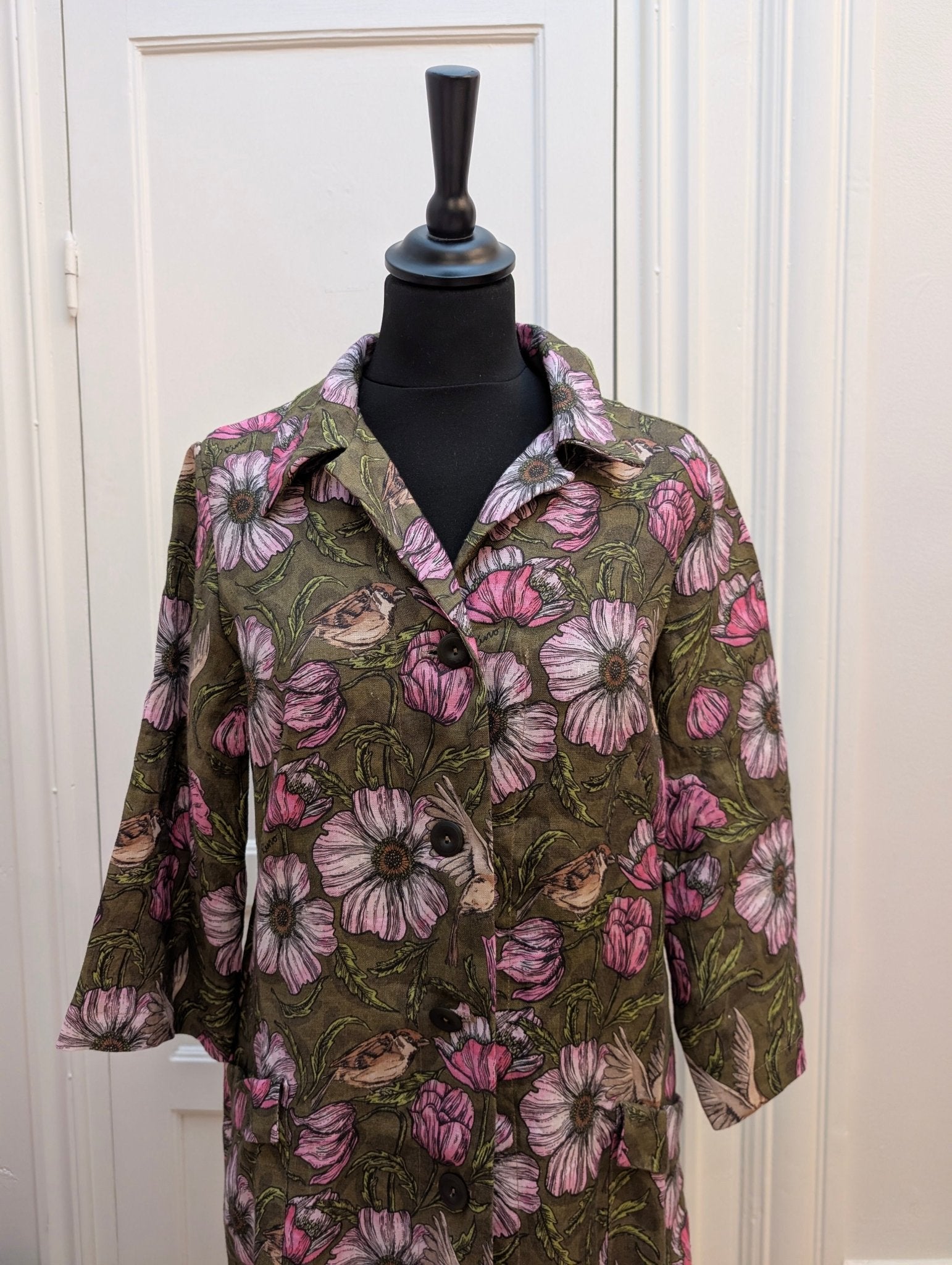 Rockklänning / Städrock lin Smilfink by Rino - Rino Design Sthlm