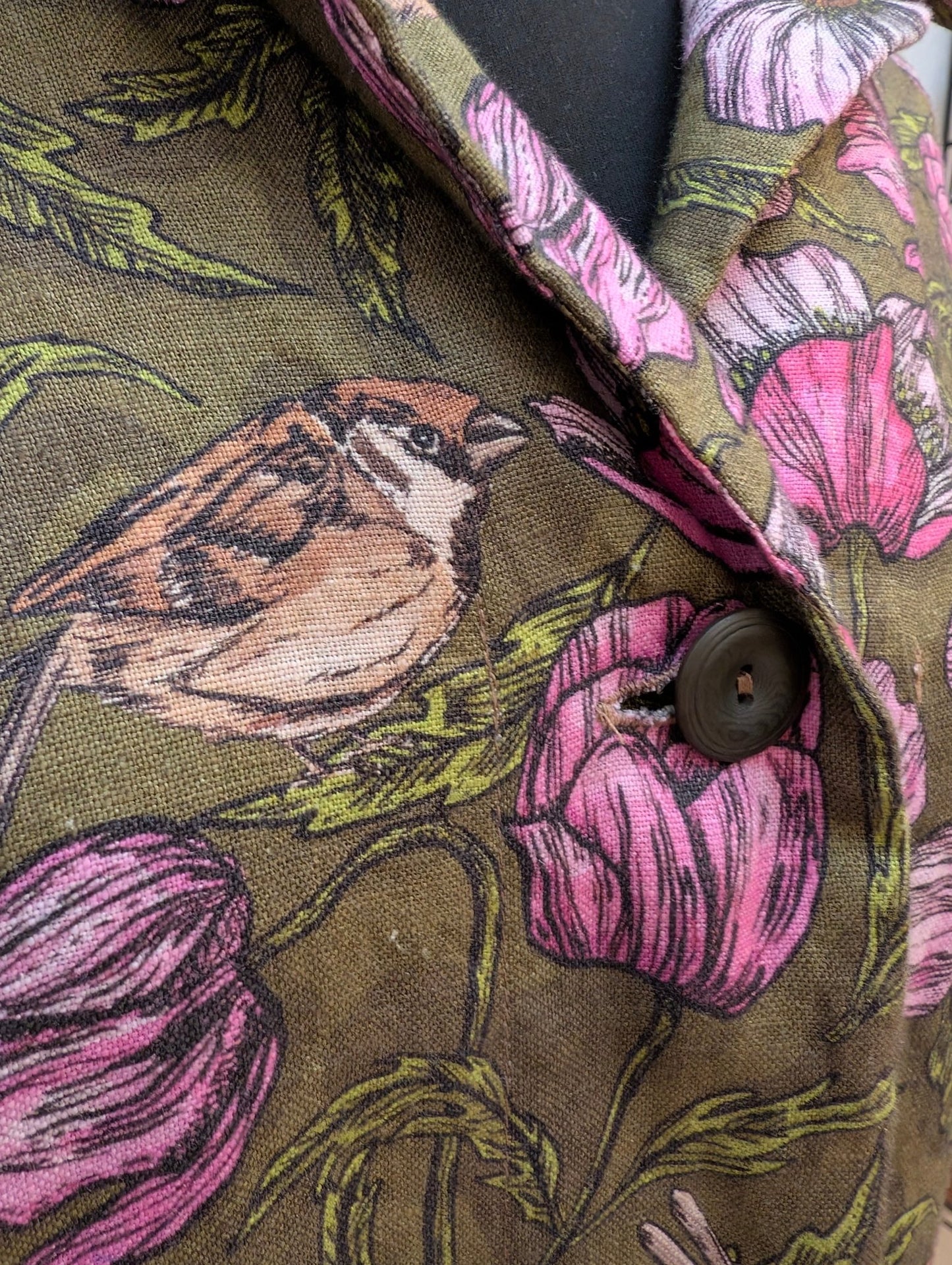 Rockklänning / Städrock lin Smilfink by Rino - Rino Design Sthlm