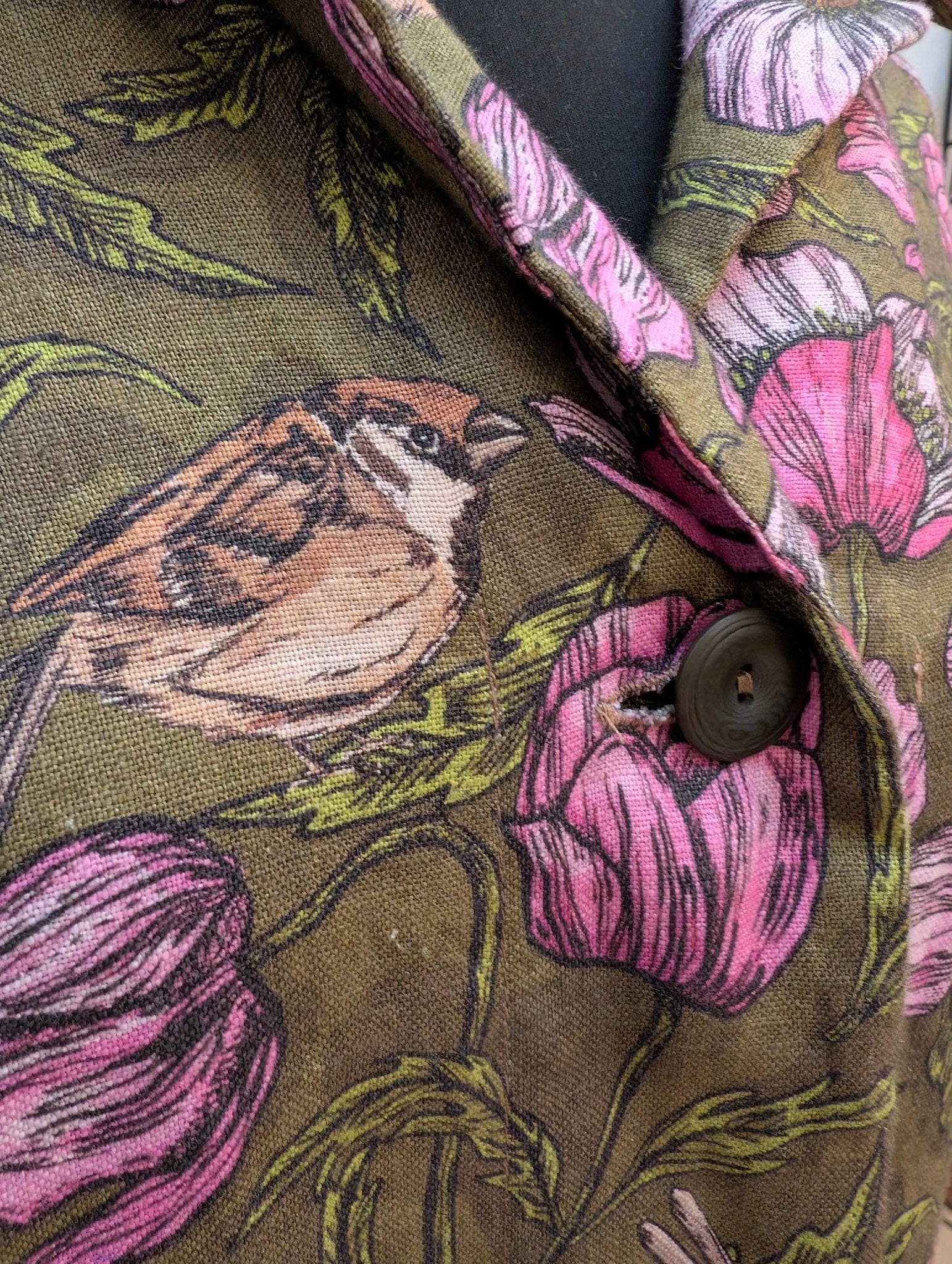 Rockklänning / Städrock lin Smilfink by Rino - Rino Design Sthlm