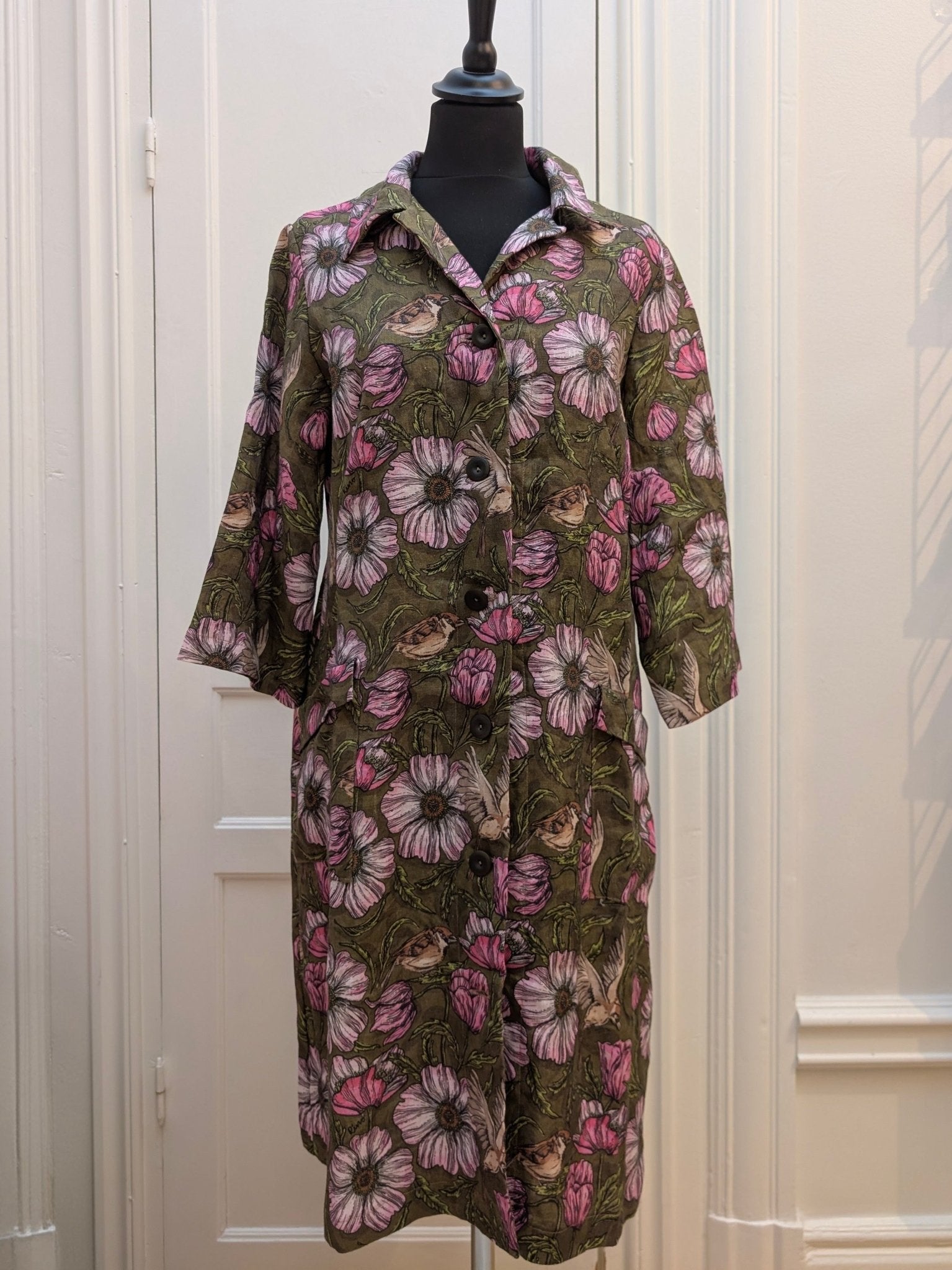 Rockklänning / Städrock lin Smilfink by Rino - Rino Design Sthlm