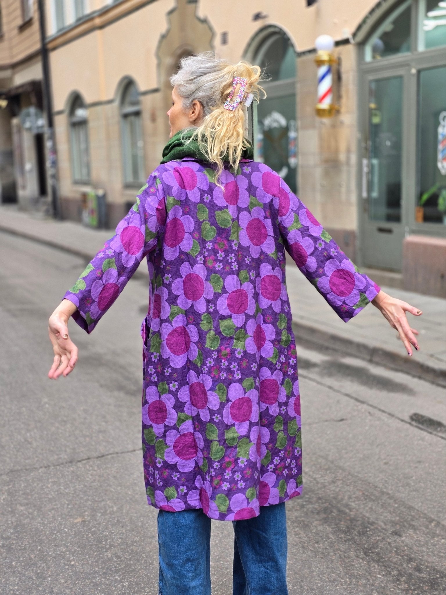 Rockklänning / Städrock Solblomma | Rino Klänning i S från Rino Design Sthlm