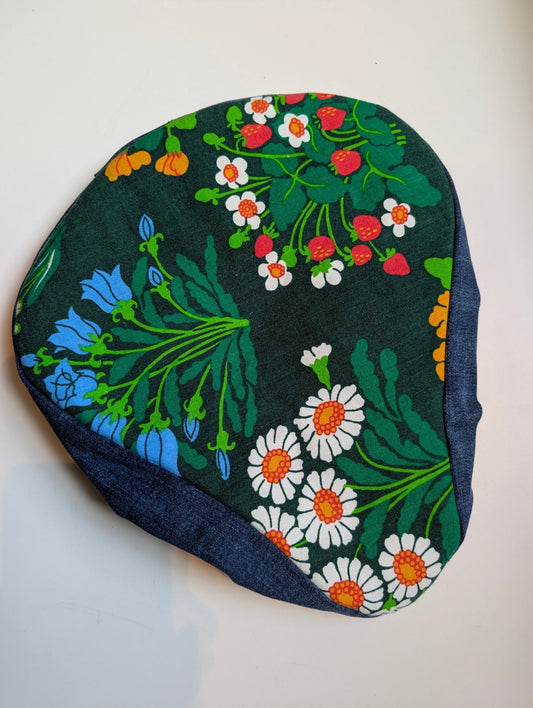 Sadelskydd Retrotyg buketter - Rino Design Sthlm