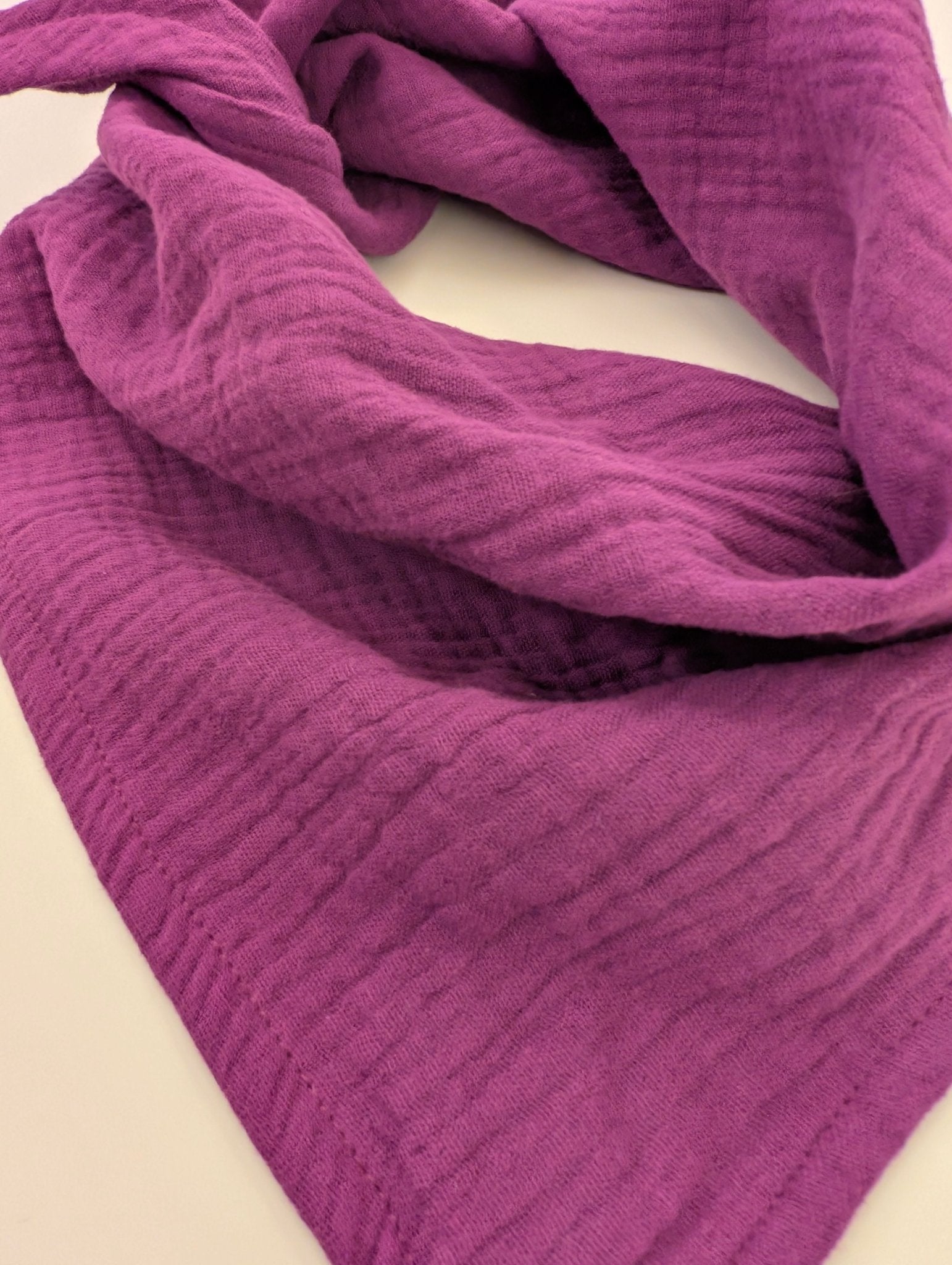 Sjal Muslin Liten Trekant Lila | Rino - Rino Design Sthlm