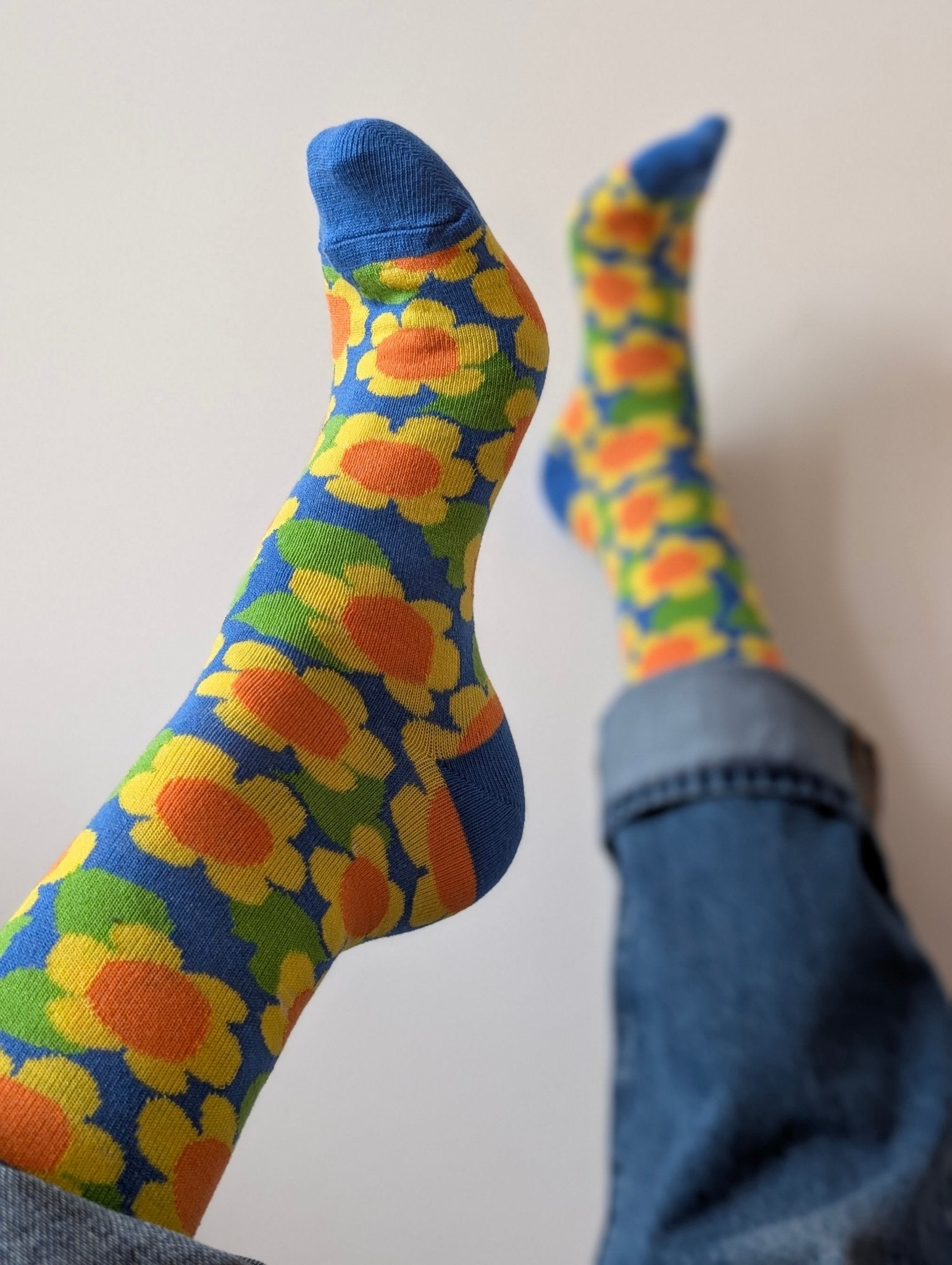 Strumpor Solblomma Sverige | Rino Strumpor i One size från Rino Design Sthlm