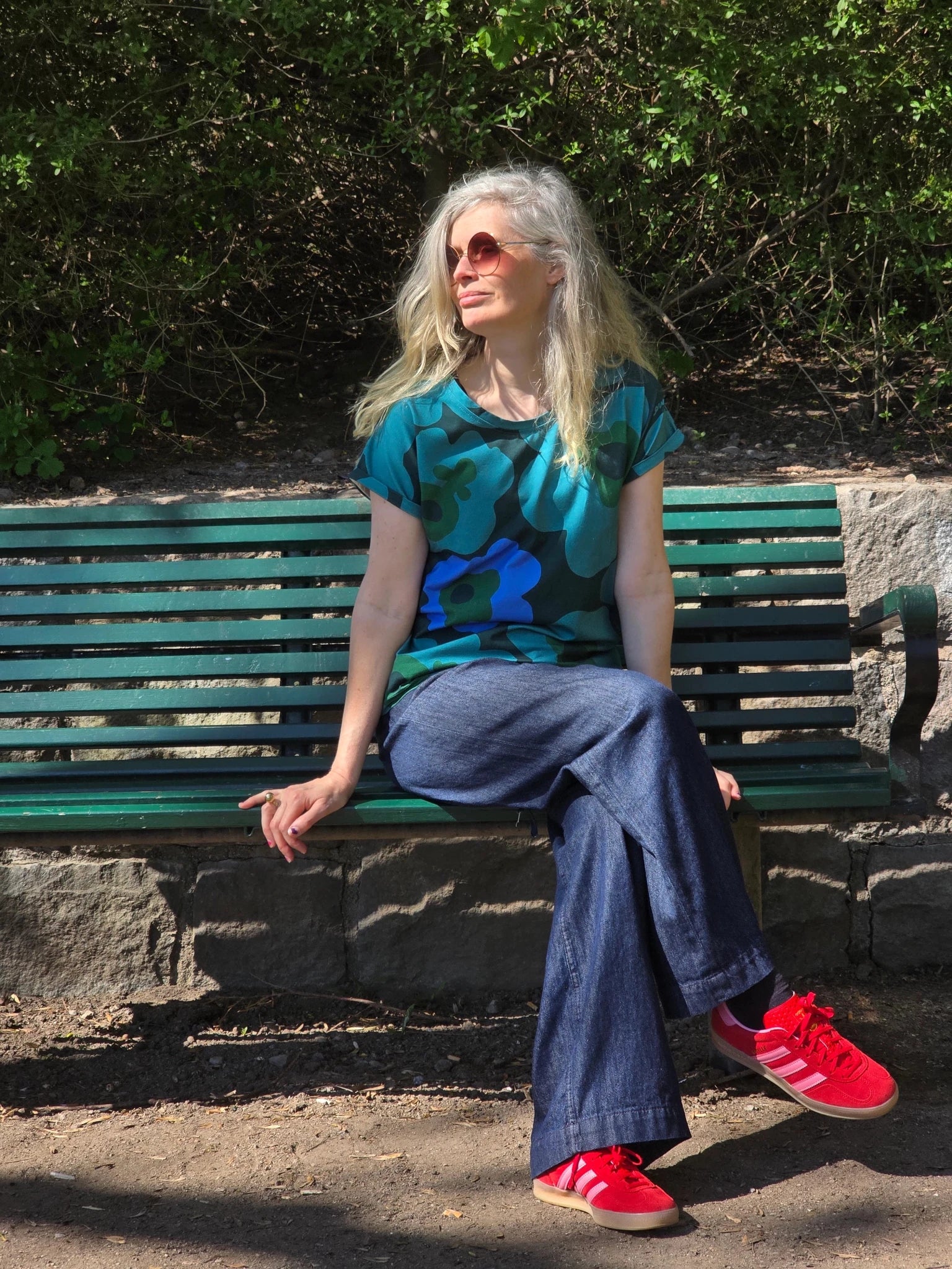 T-shirt Feminist Blå | Rino T-shirt i S från Rino Design Sthlm