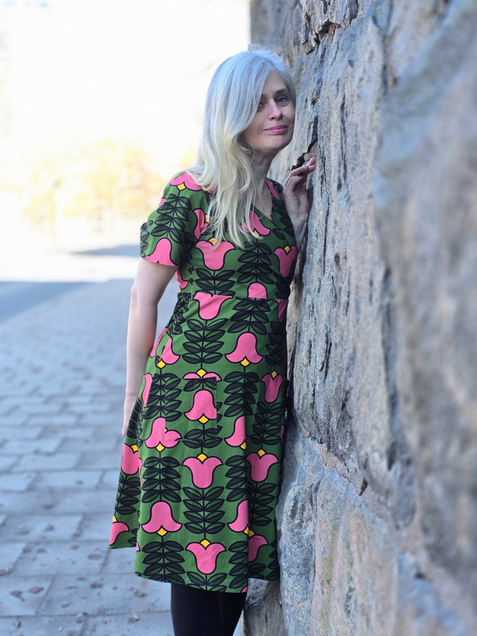 Trikåklänning Pinglan | Rino Klänning i S från Rino Design Sthlm