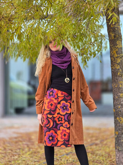 Trikåkjol – Månblomma Rino - Rino Design Sthlm