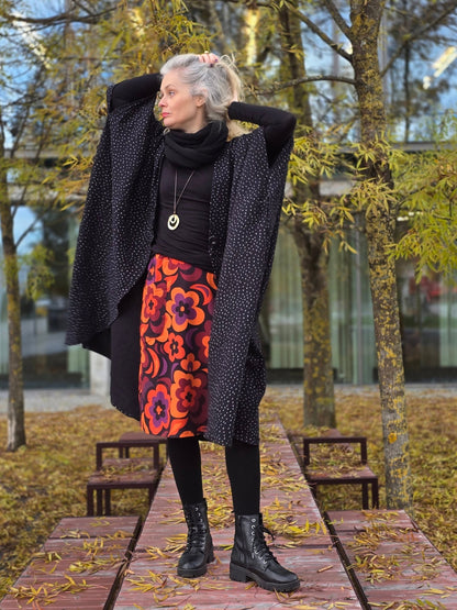 Trikåkjol – Månblomma Rino - Rino Design Sthlm