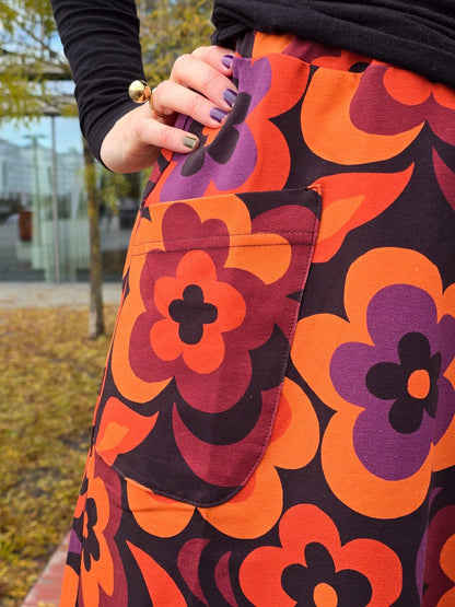 Trikåkjol – Månblomma Rino - Rino Design Sthlm