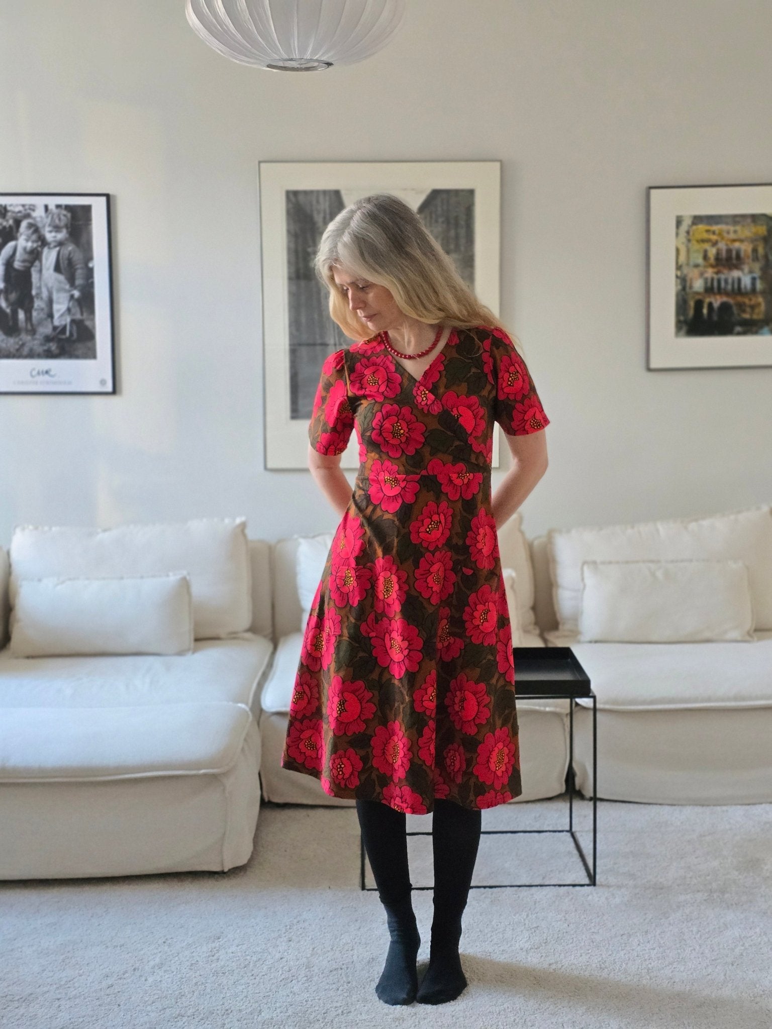 Trikåklänning Rosenvik | Rino Klänning i S från Rino Design Sthlm