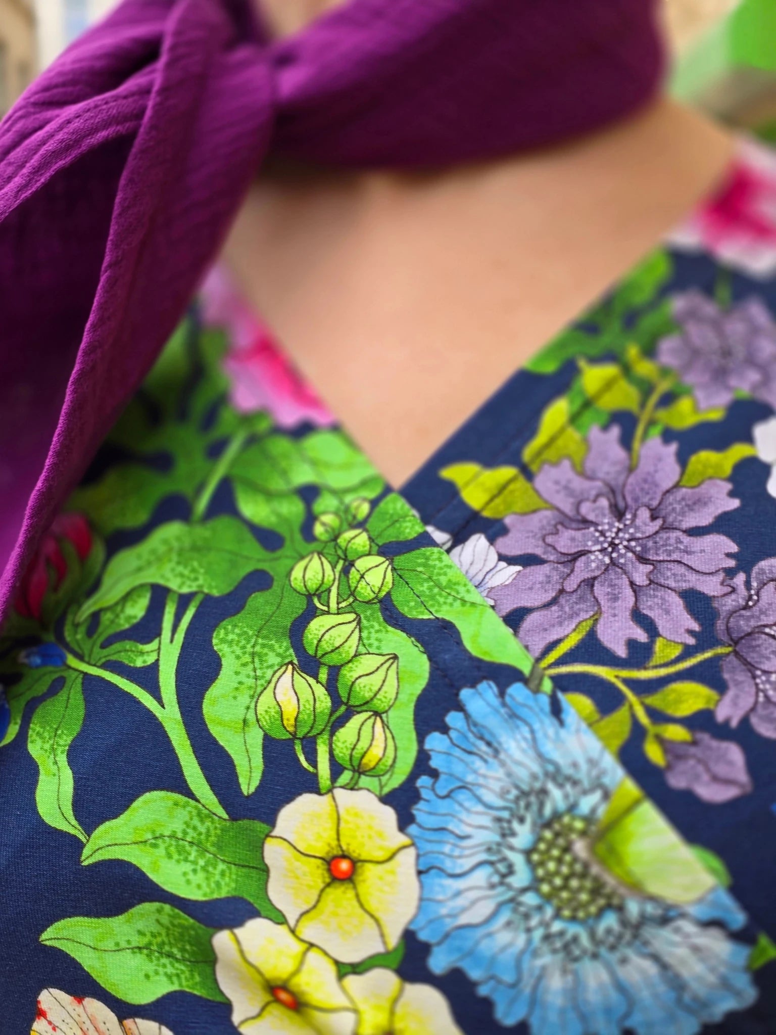 Trikåklänning Trädgård | Rino Klänning i S från Rino Design Sthlm