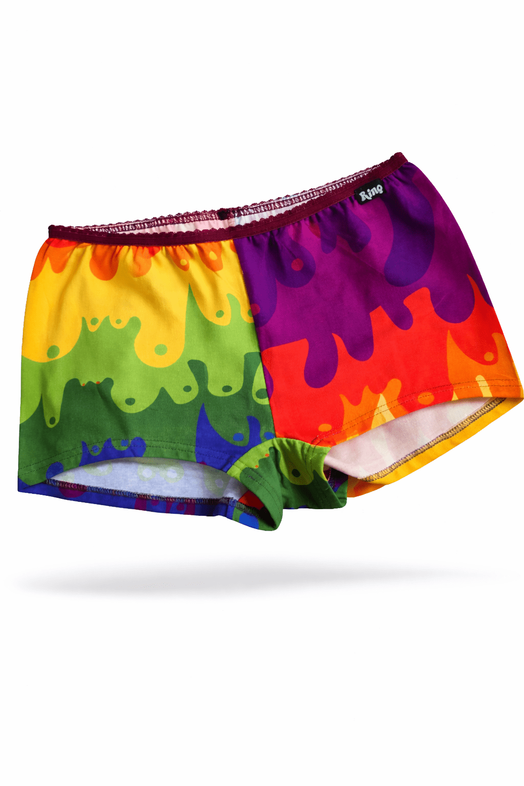 Trosor med ben Regnbågstuttar | Rino Trosor i S från Rino Design Sthlm